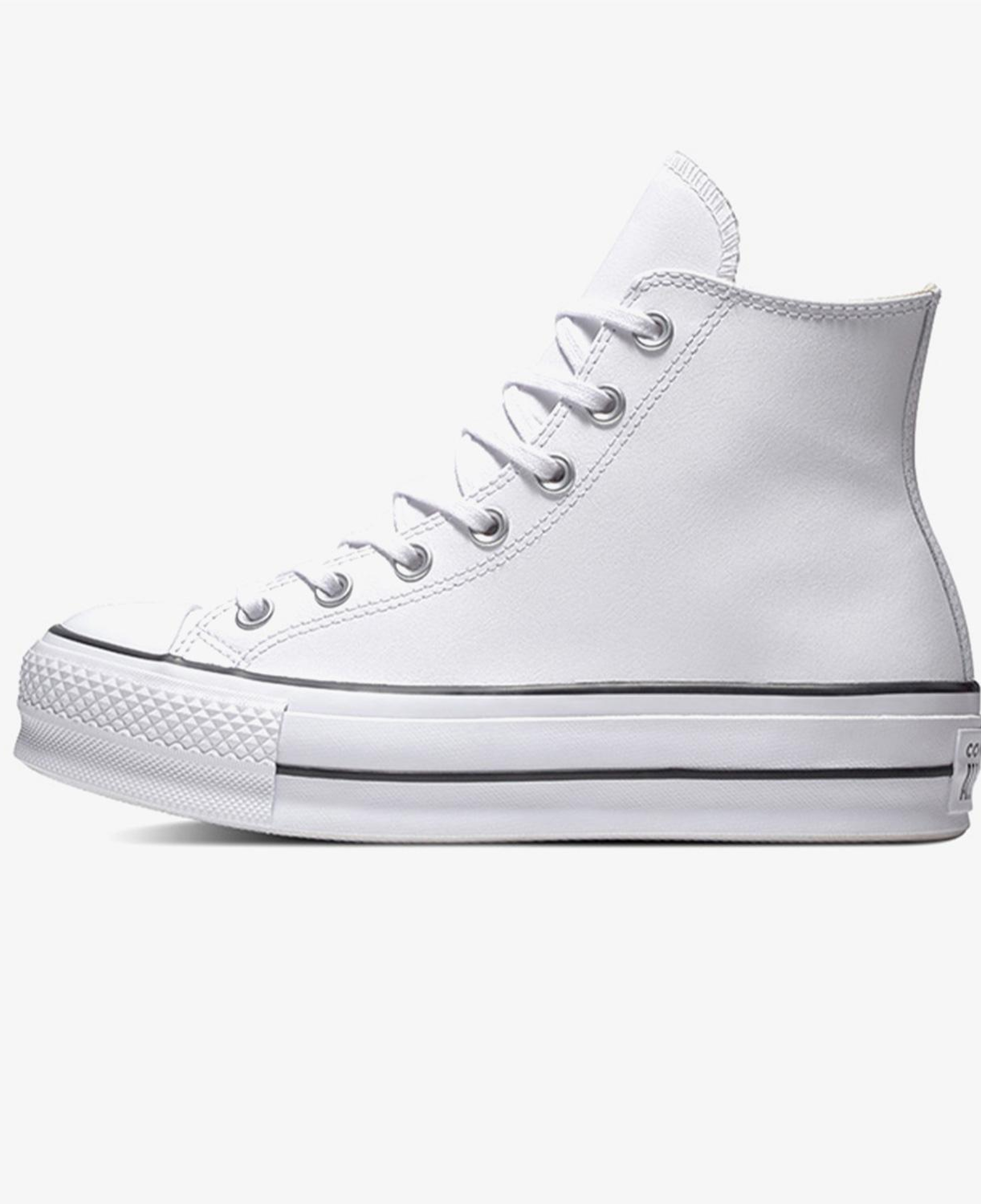 Converse Chuck Taylor All Star Lift Unisex Beyaz Deri Platform Sneaker