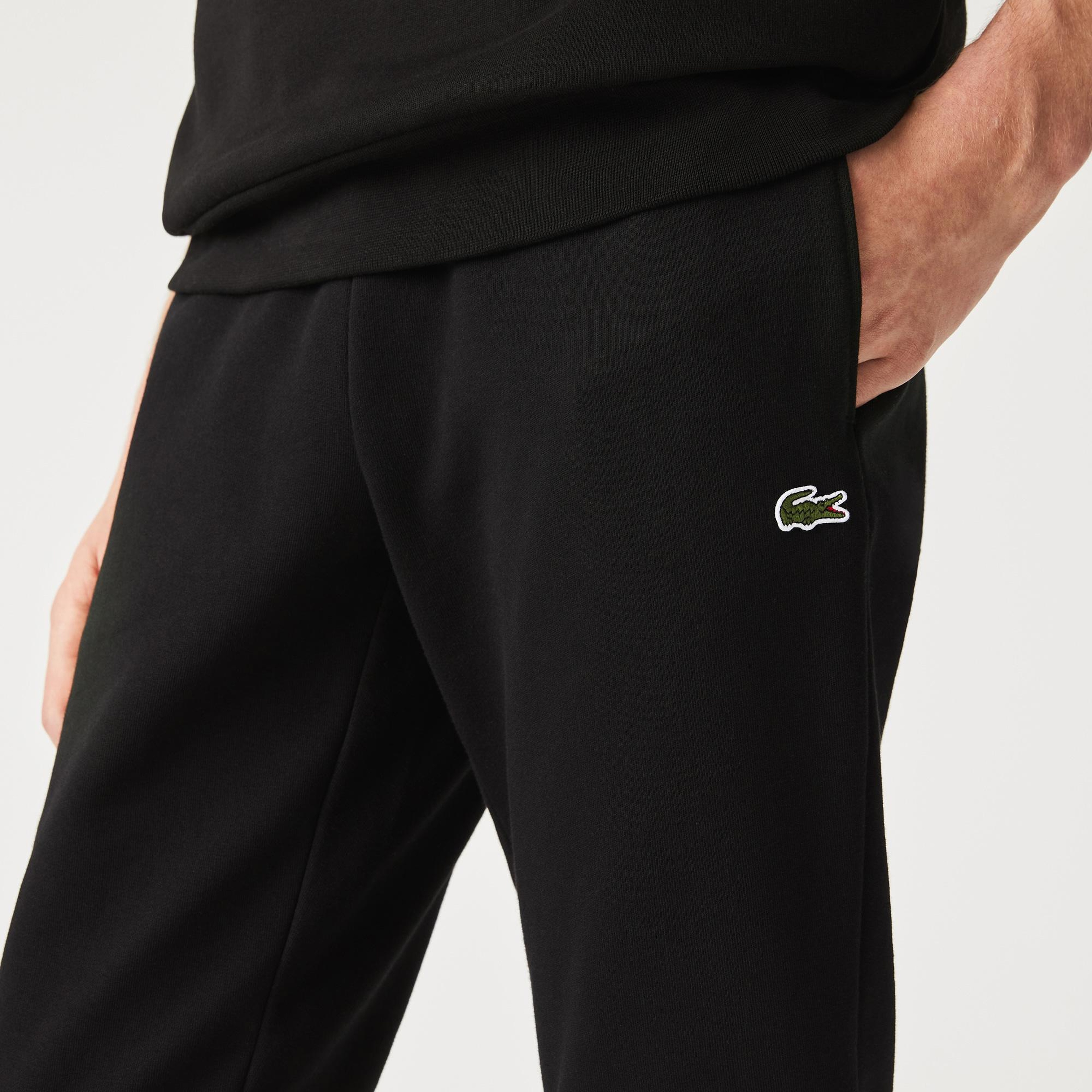 Lacoste Erkek Slim Fit Siyah Eşofman Altı