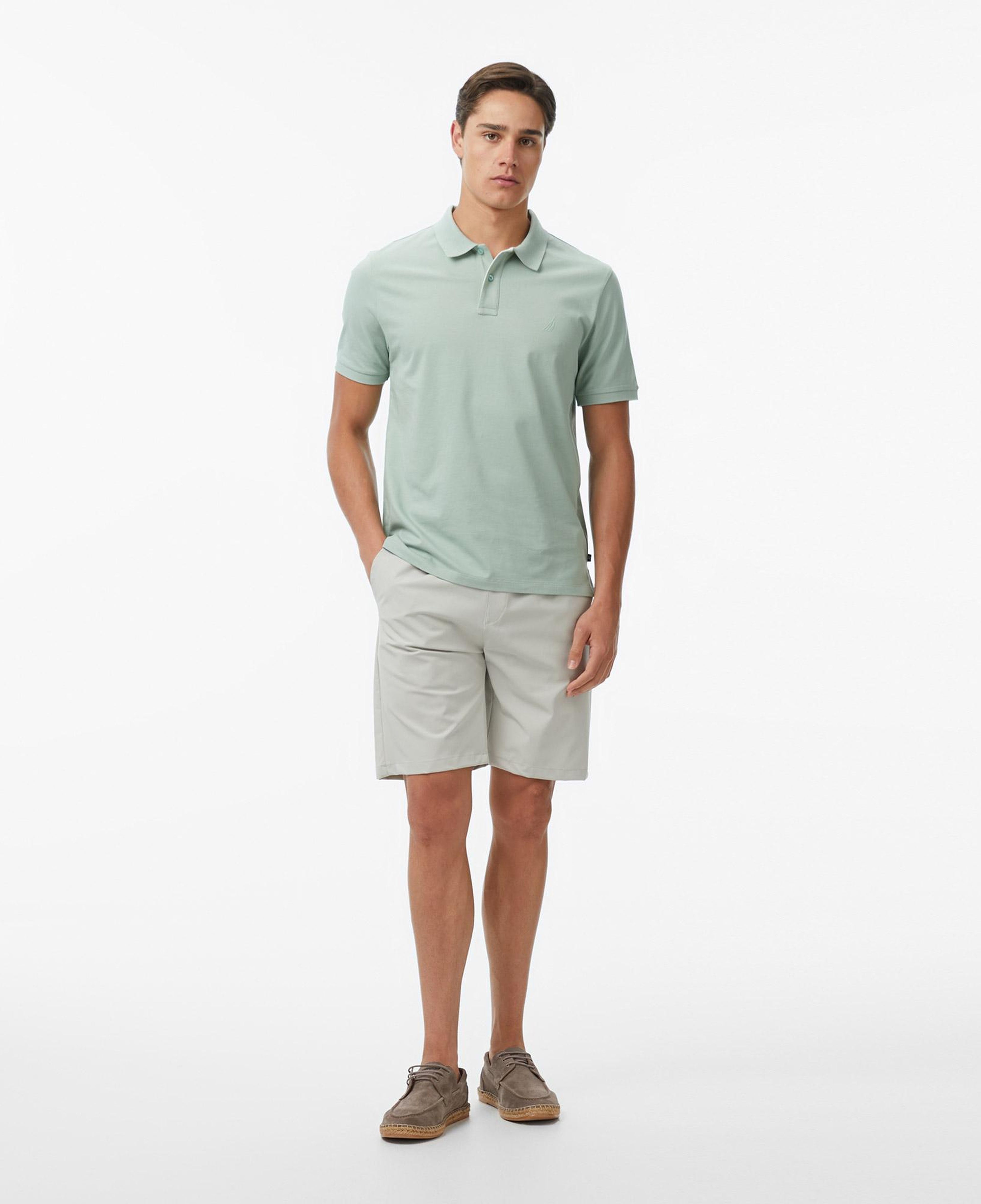 Nautica Erkek Yeşil Regular Fit Polo Yaka T-Shirt
