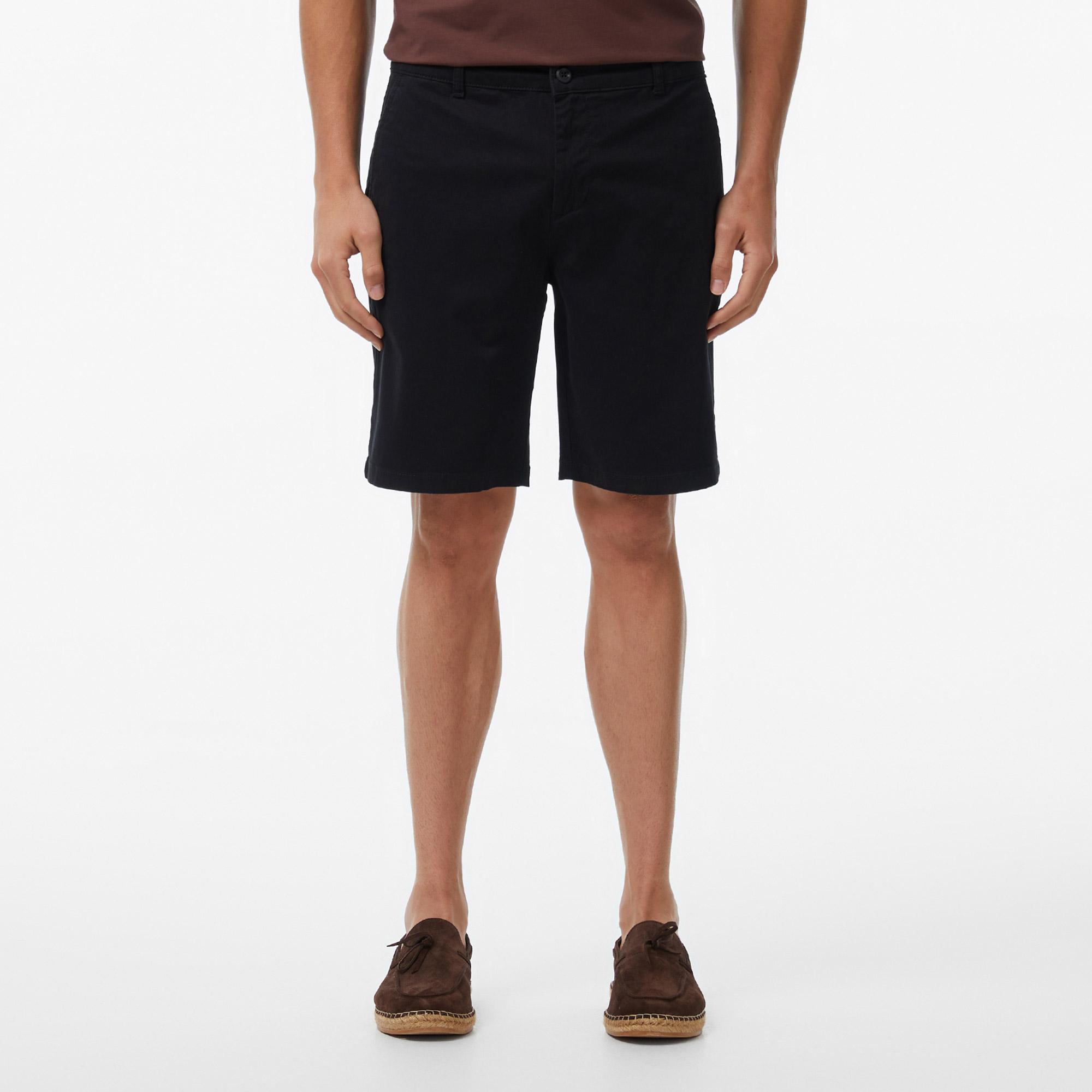 Nautica Erkek Siyah Regular Fit Chino Şort