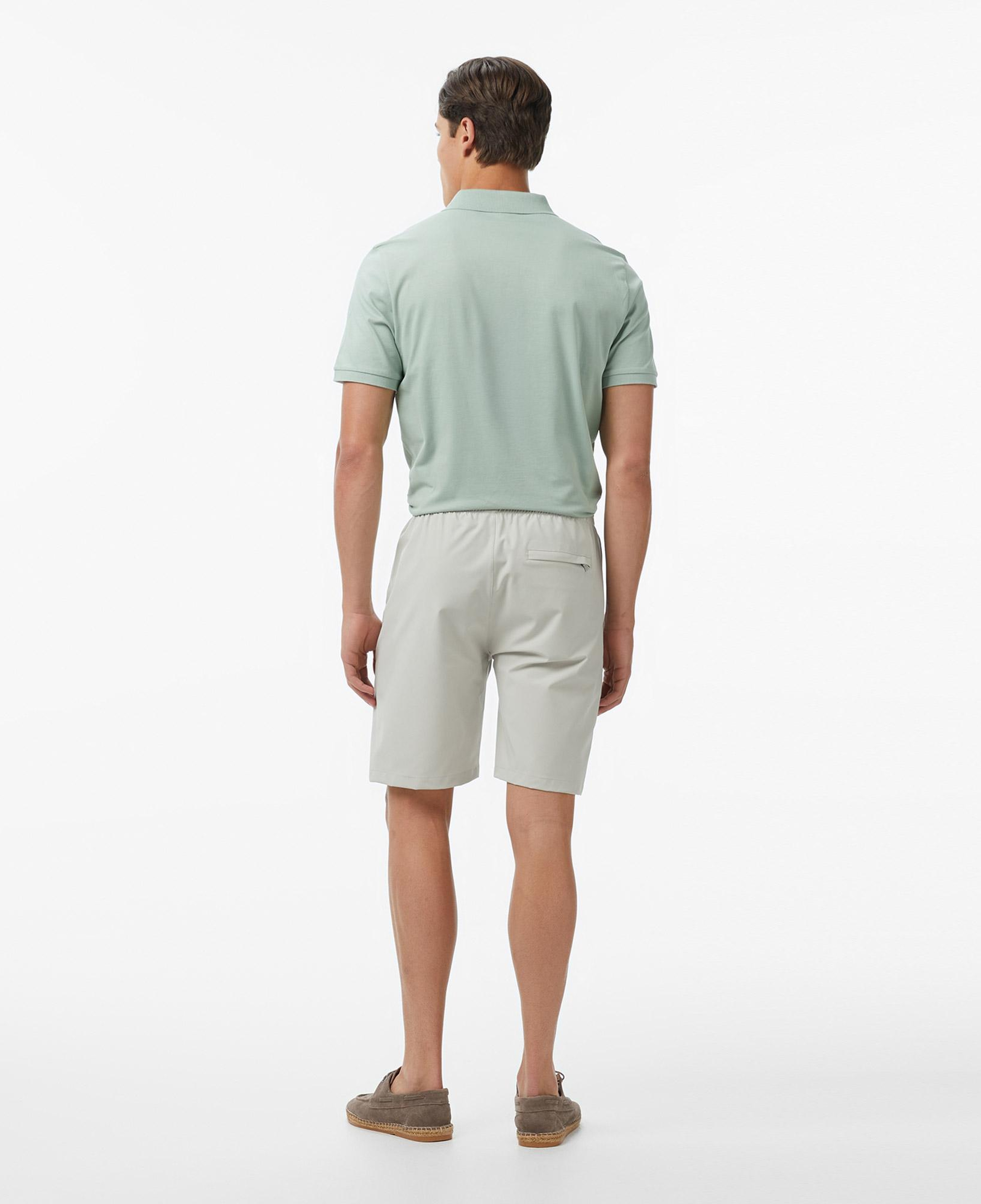 Nautica Erkek Gri Regular Fit Su İtici Şort