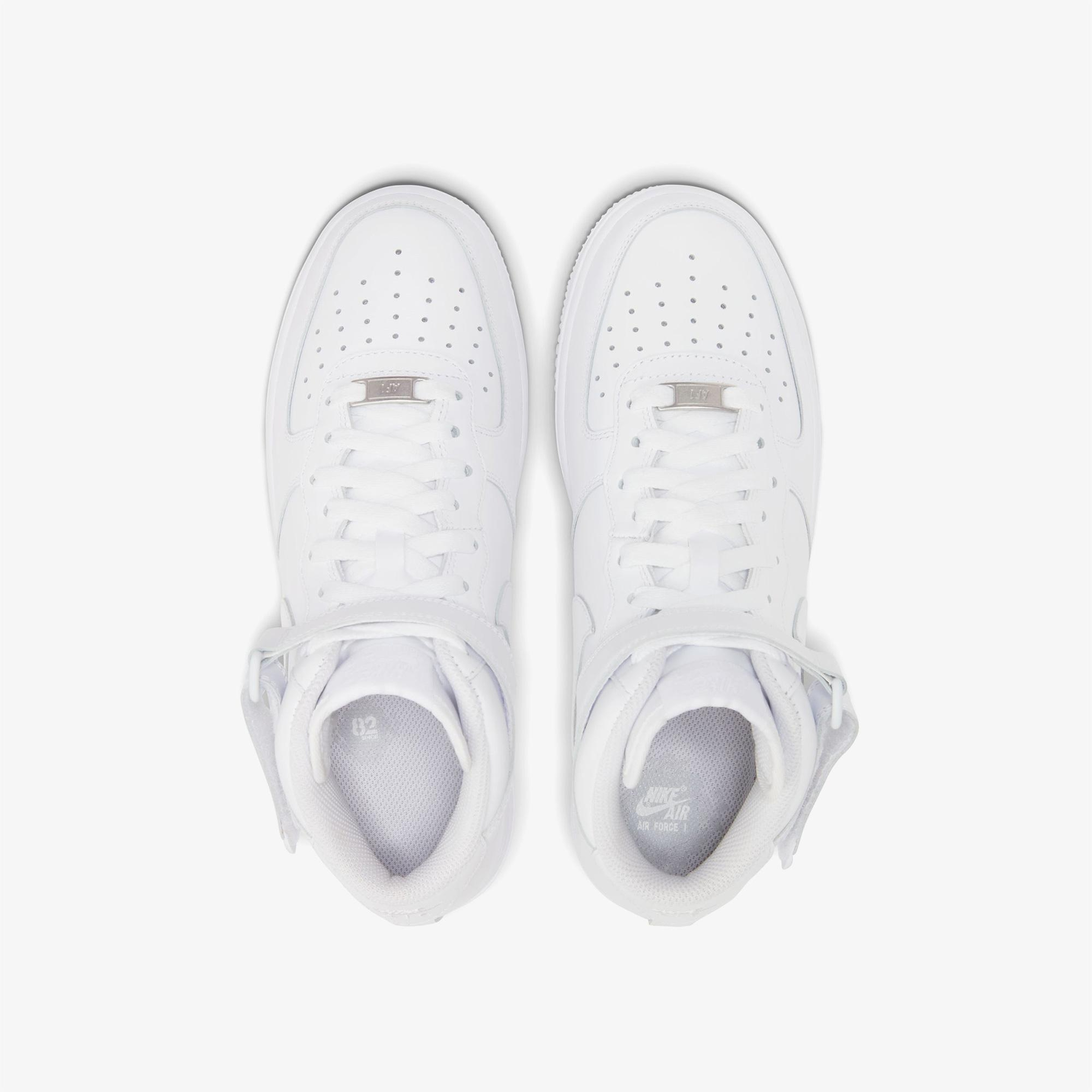 Nike Air Force 1 '07 Mid Kadın Beyaz Spor Ayakkabı