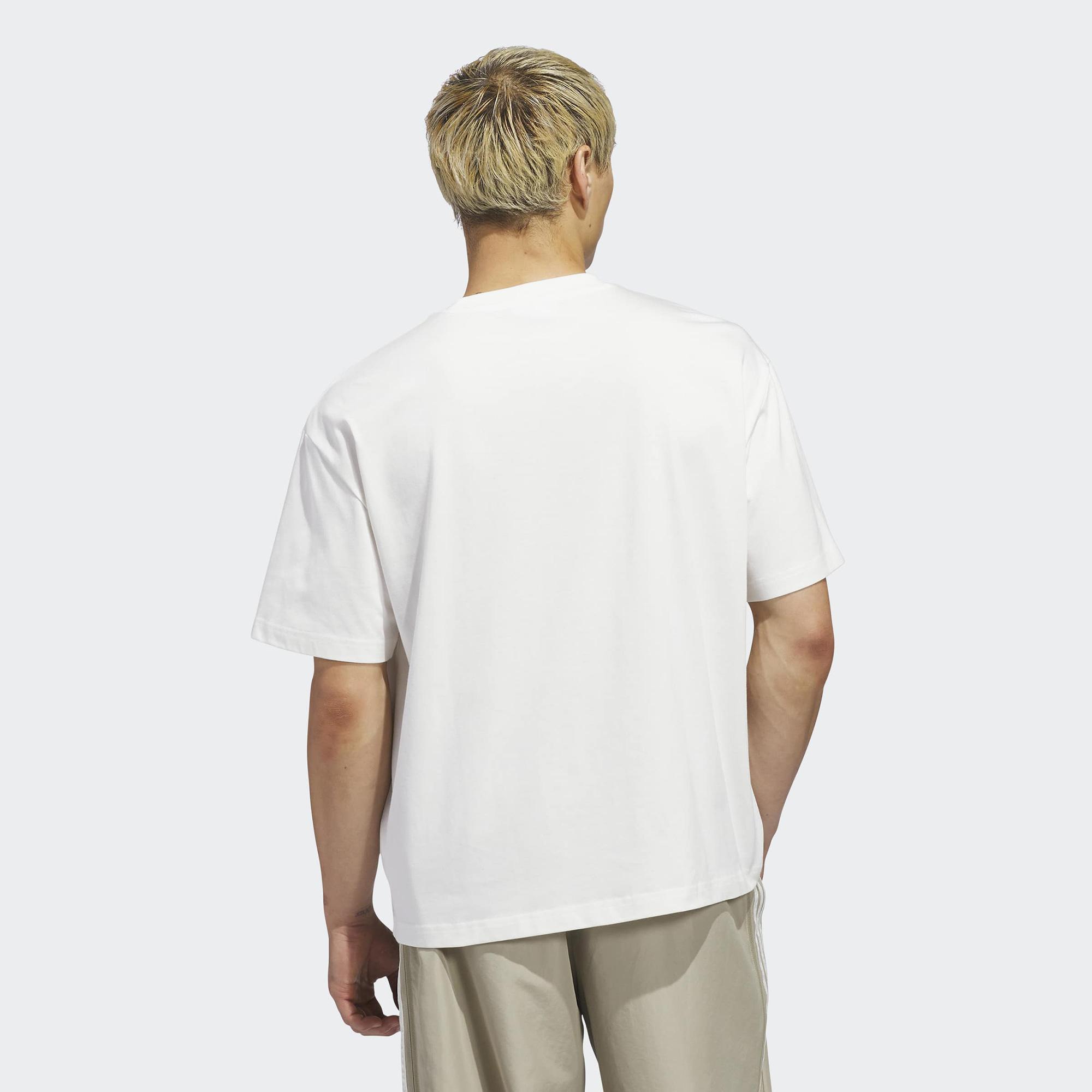 adidas Jabbar Unisex Beyaz T-Shirt