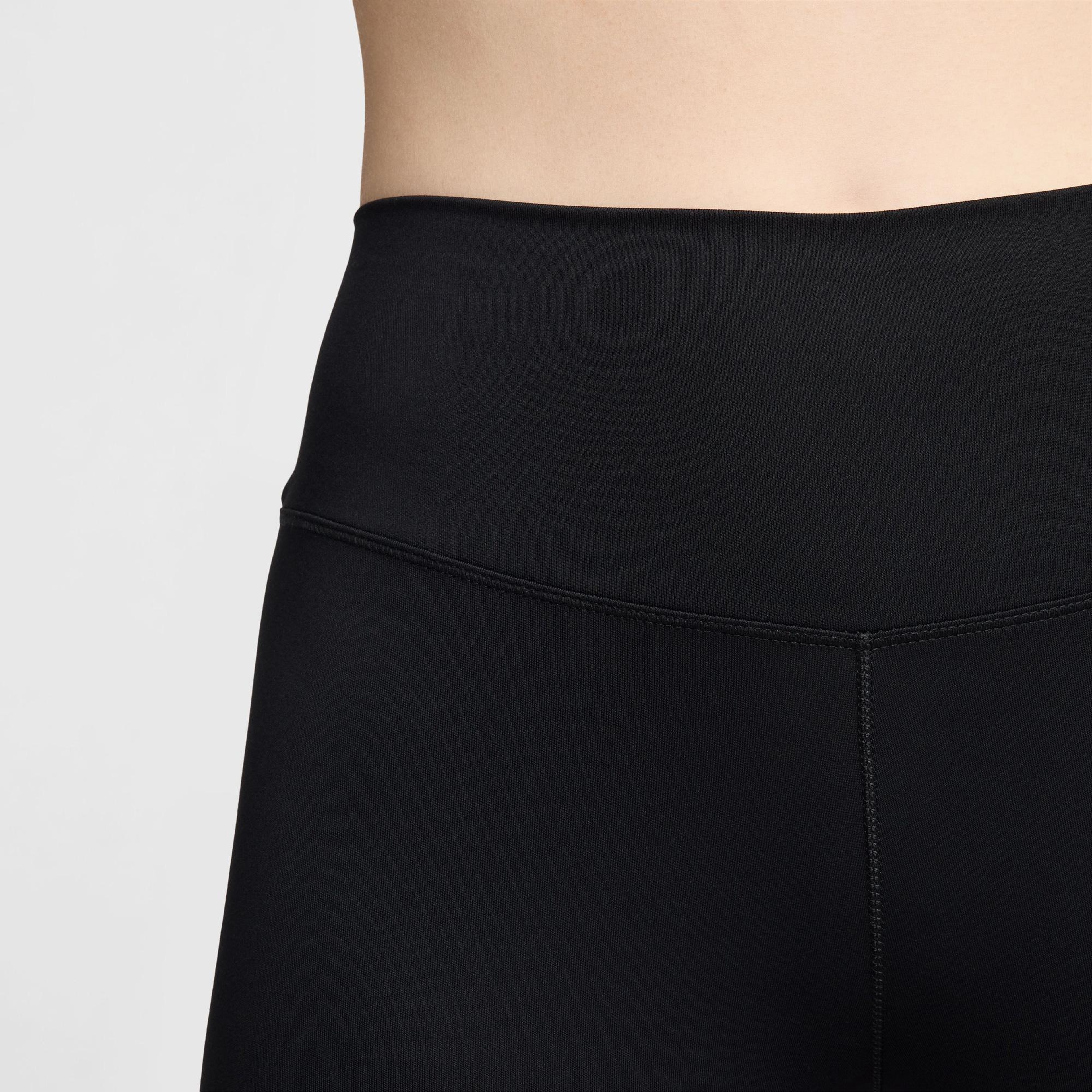 Nike Dri-Fit One High Rise 7/8 Kadın Siyah Tayt