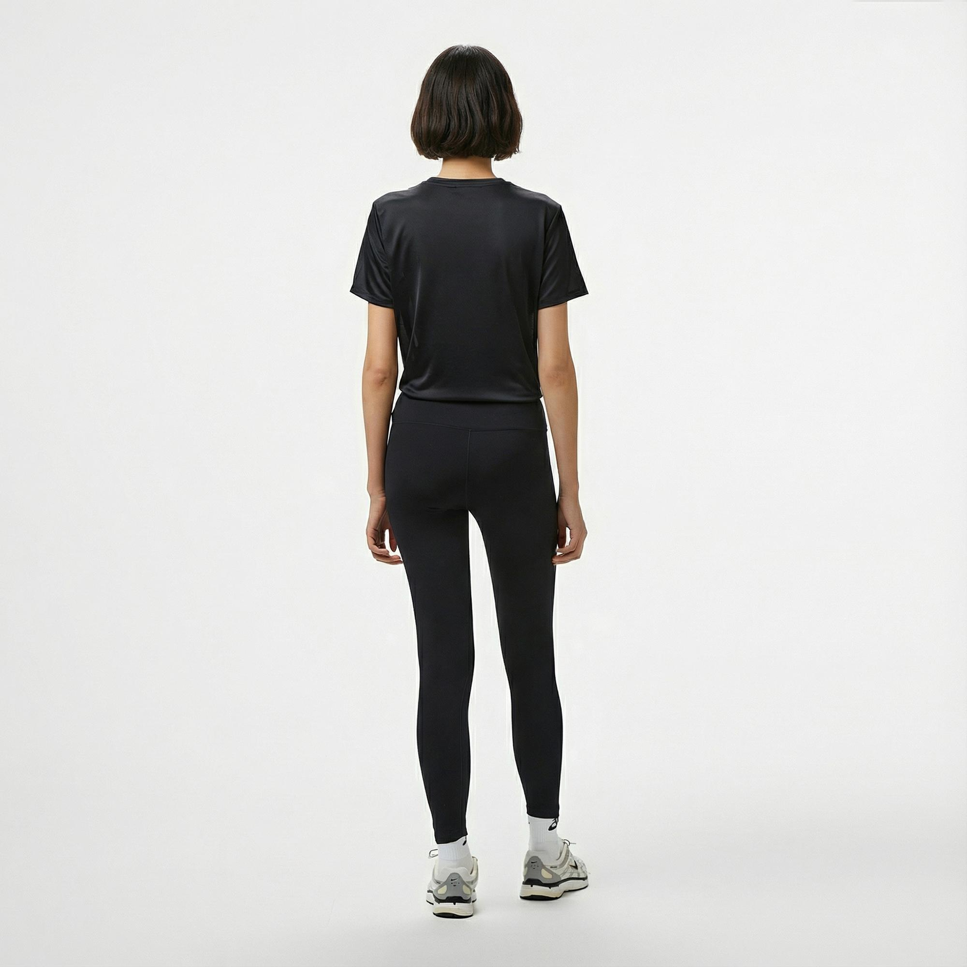 Nike Dri-Fit One High Rise 7/8 Kadın Siyah Tayt