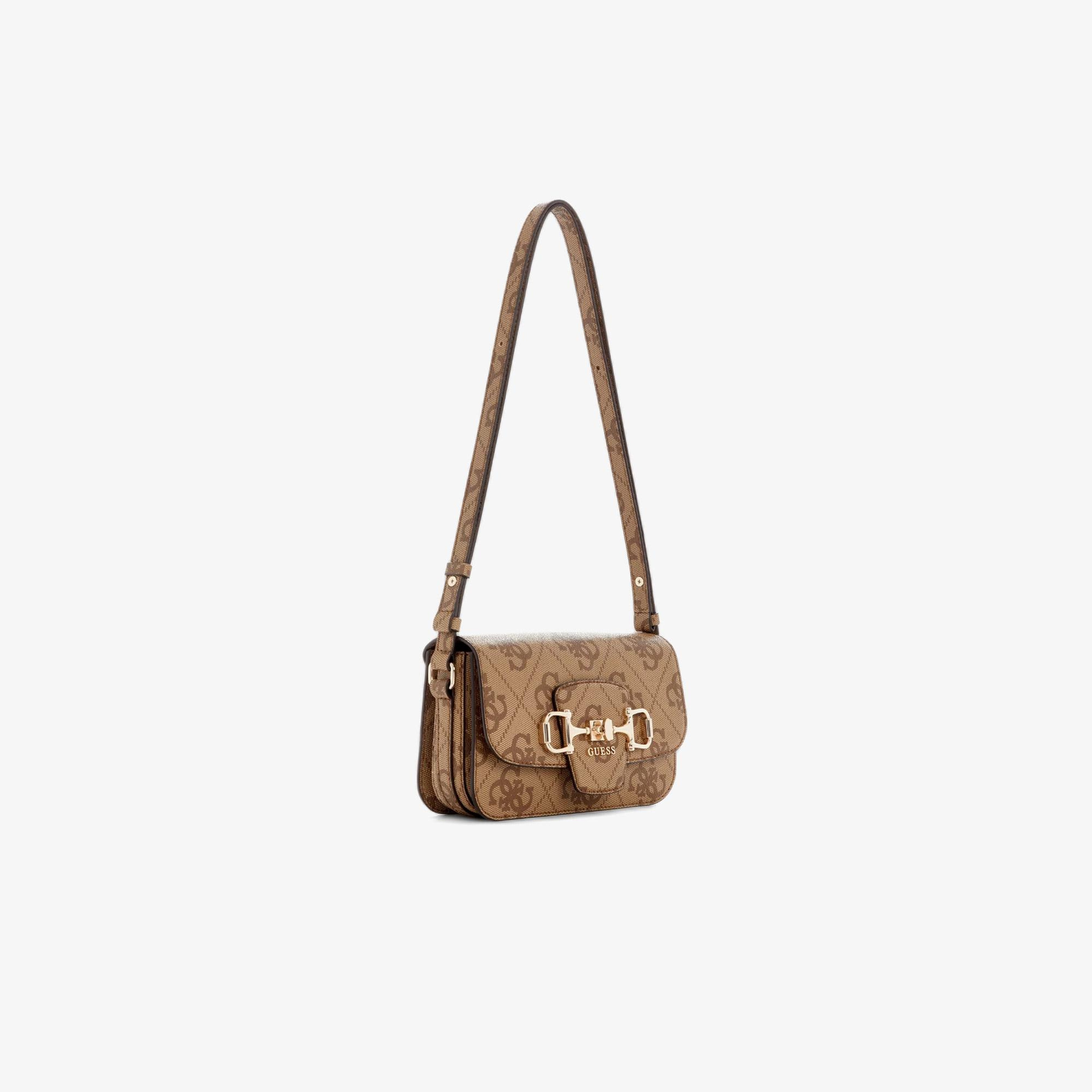 Guess Janie Logo Kadın Kahverengi El Çantası
