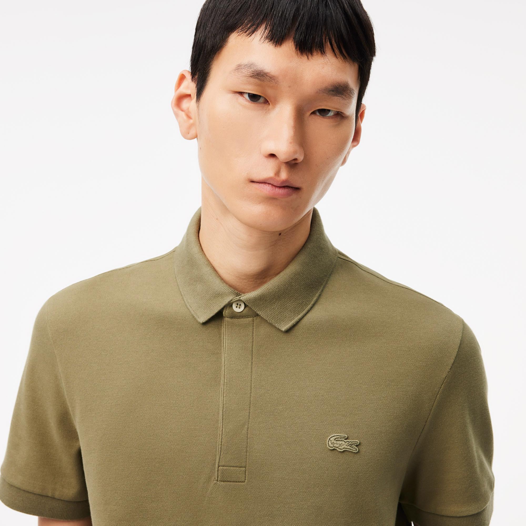 Lacoste Paris Erkek Regular Fit Haki Polo