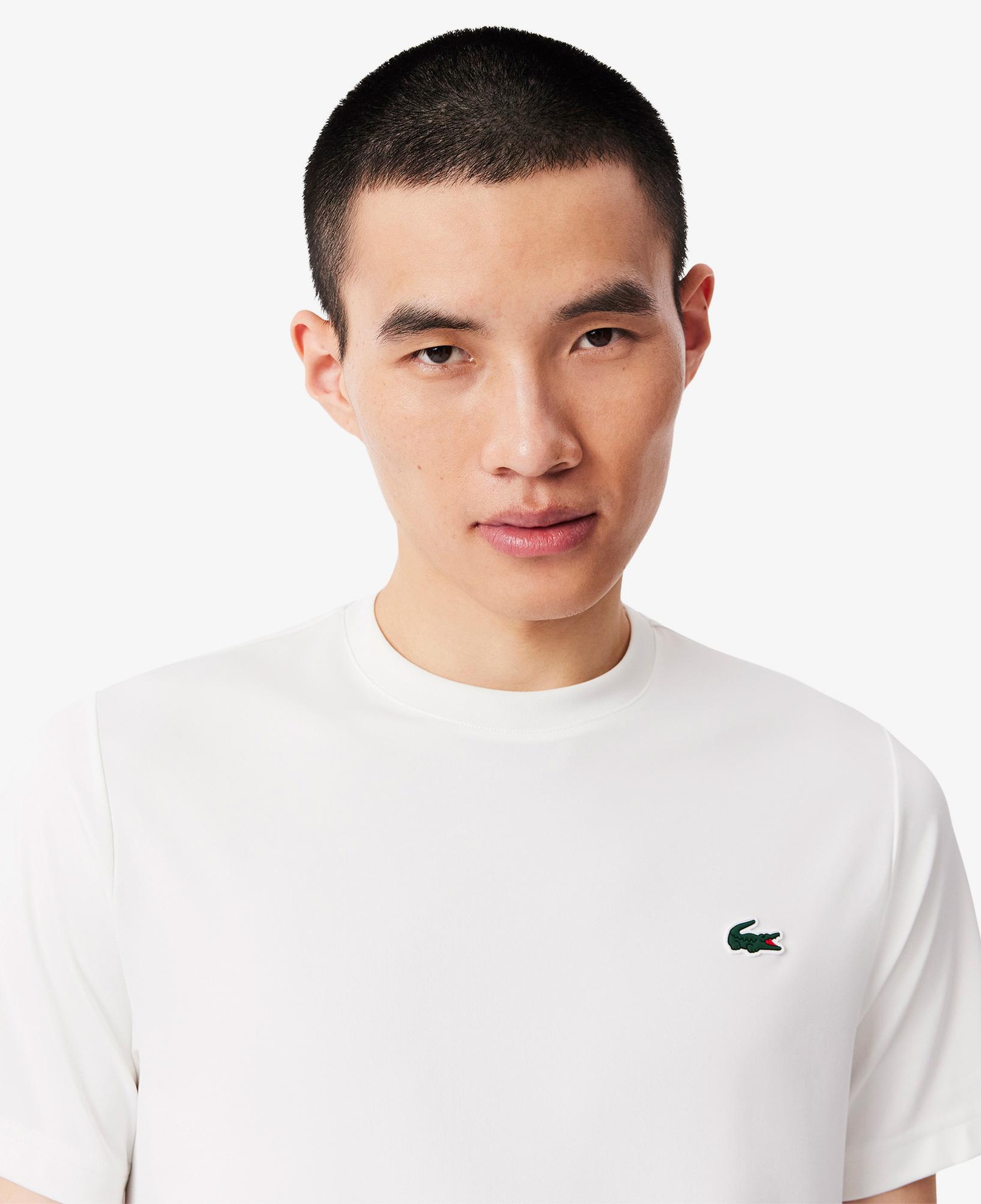 Lacoste Erkek Regular Fit Bisiklet Yaka Beyaz T-Shirt