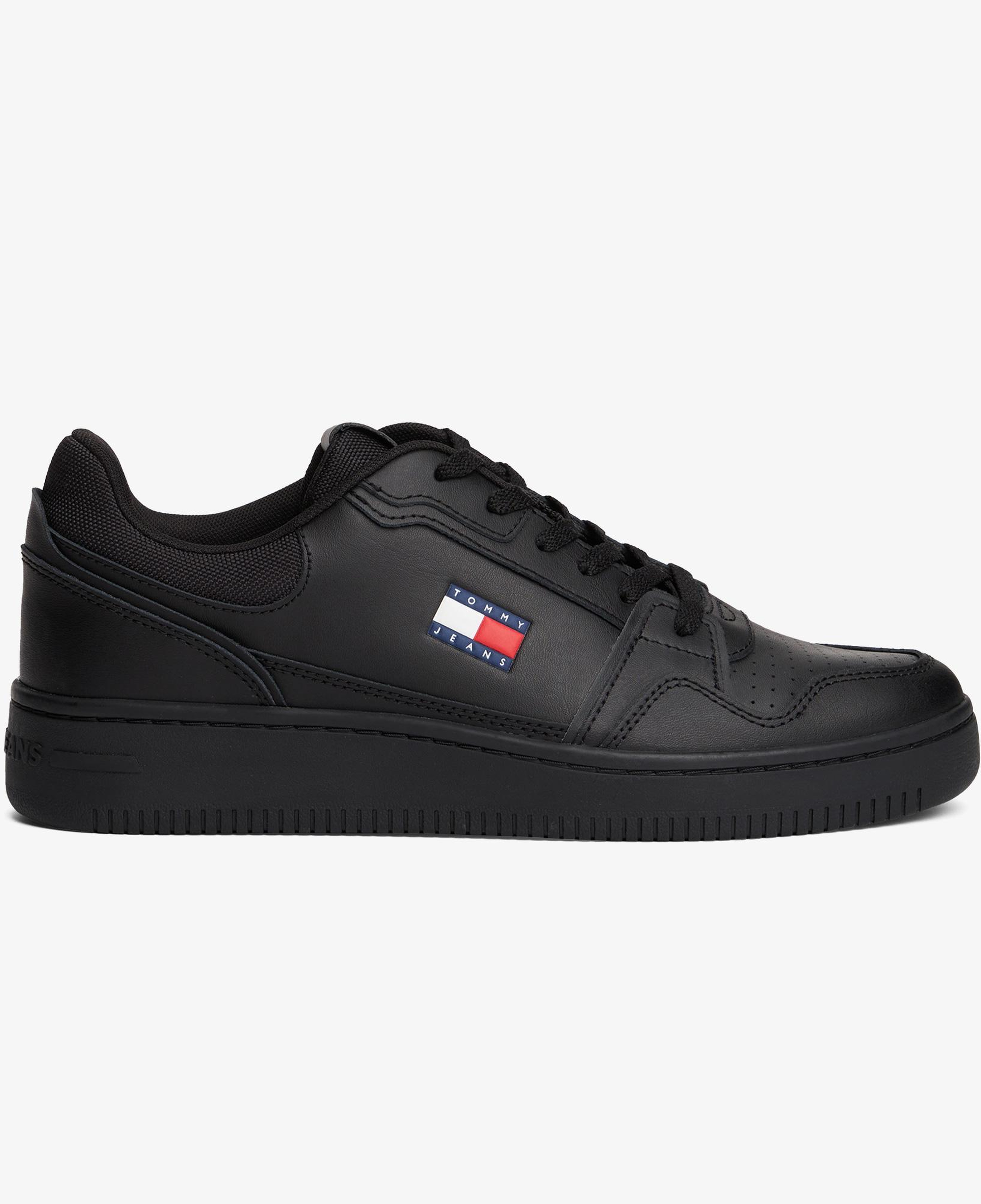 Tommy Jeans Retro Basket Erkek Siyah Sneaker