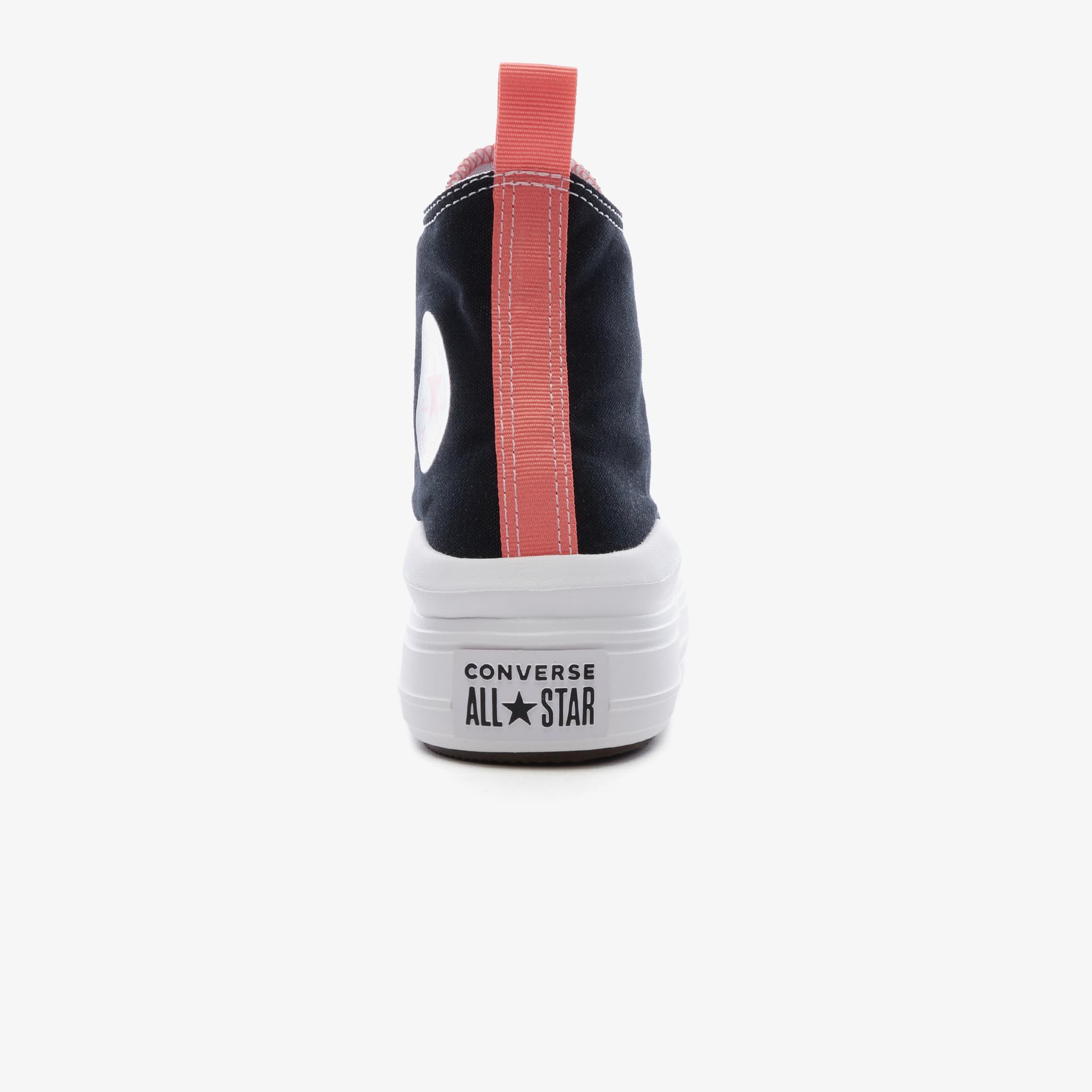 Converse Chuck Taylor All Star Move Çocuk Siyah Platform Sneaker