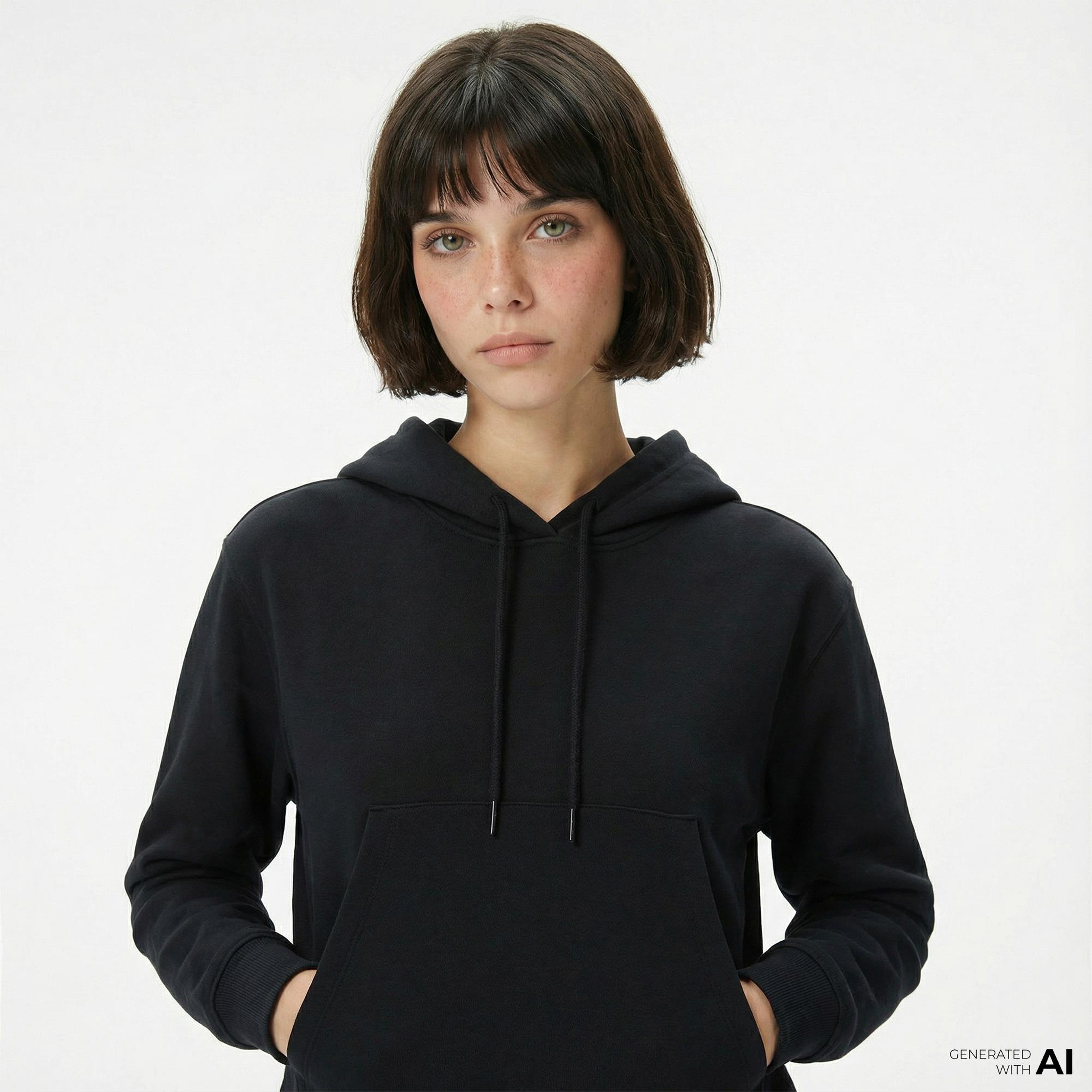 Converse Kadın Siyah Sweatshirt