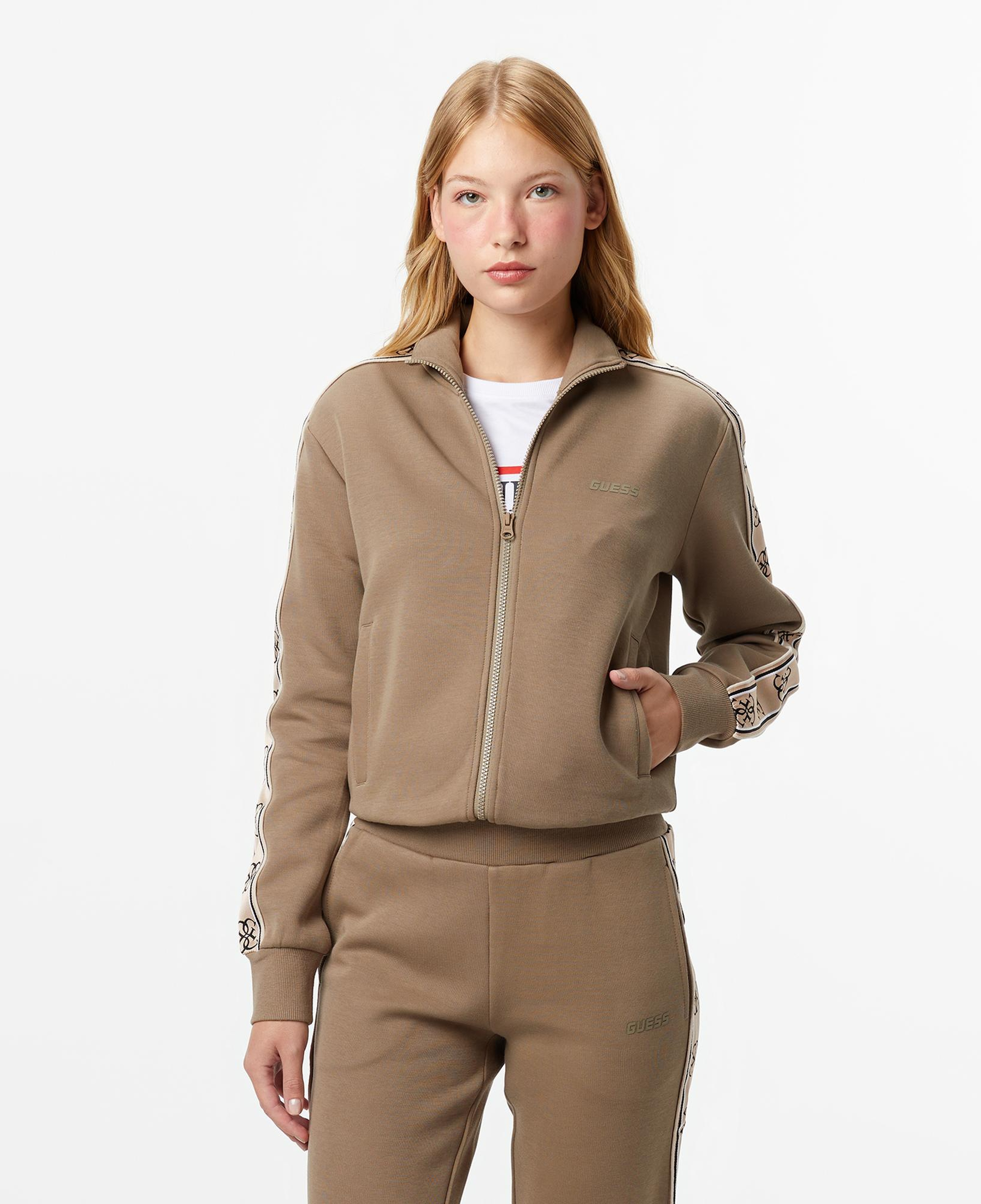 Guess Britney Kadın Kahverengi Sweatshirt