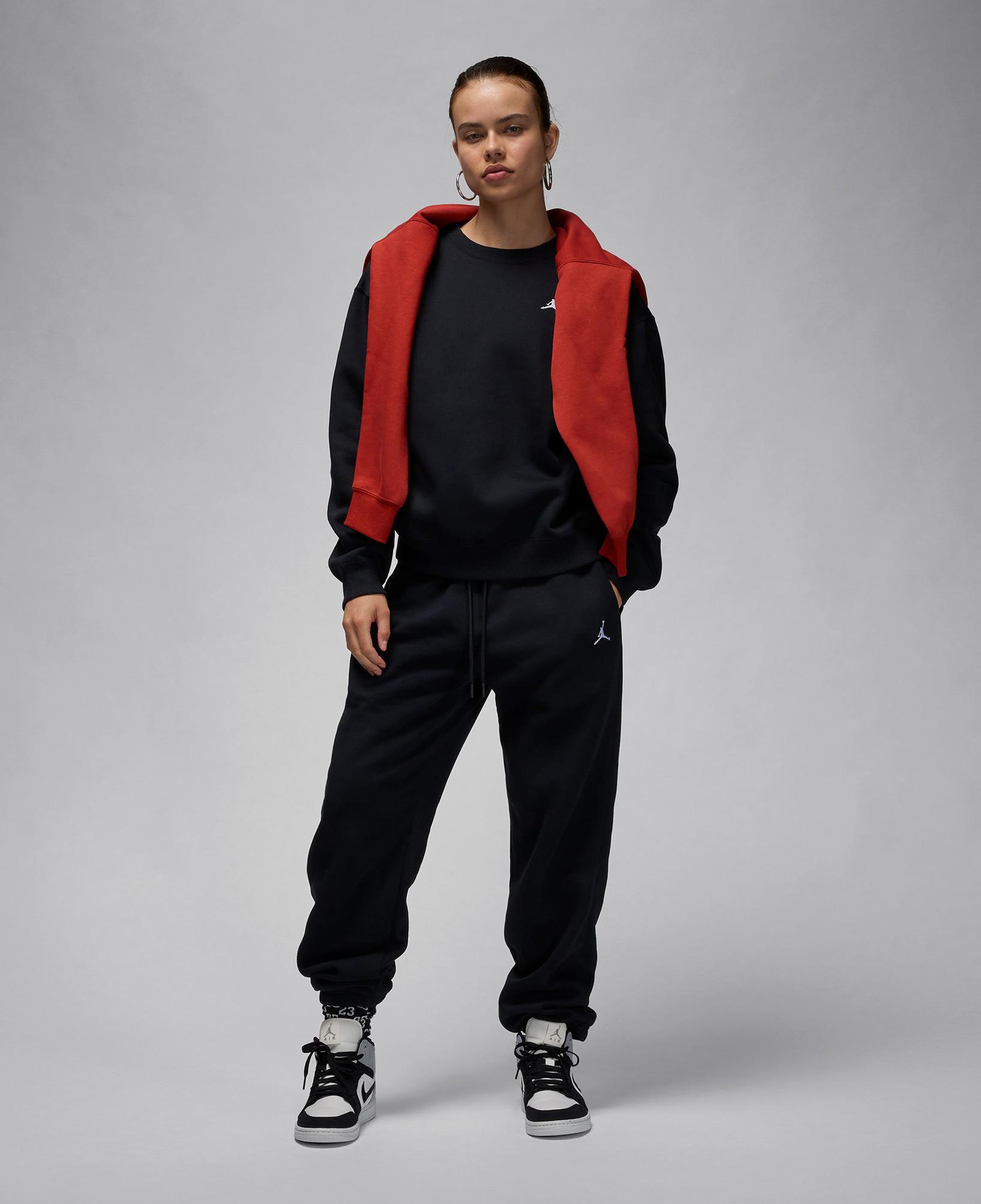 Jordan Brooklyn Fleece Kadın Siyah Sweatshirt