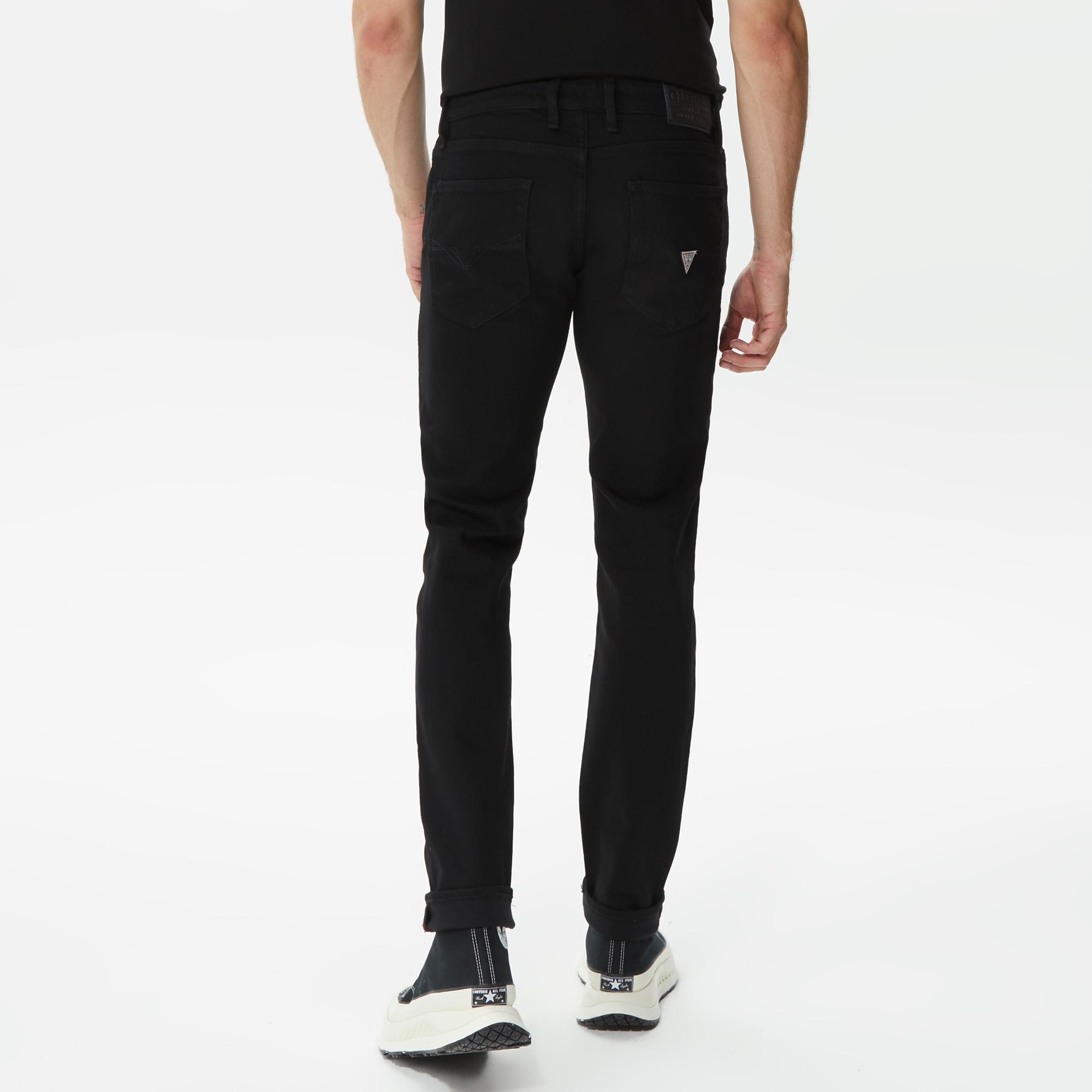 Guess Angel Eco NeCarry Str Black Erkek Siyah Jean