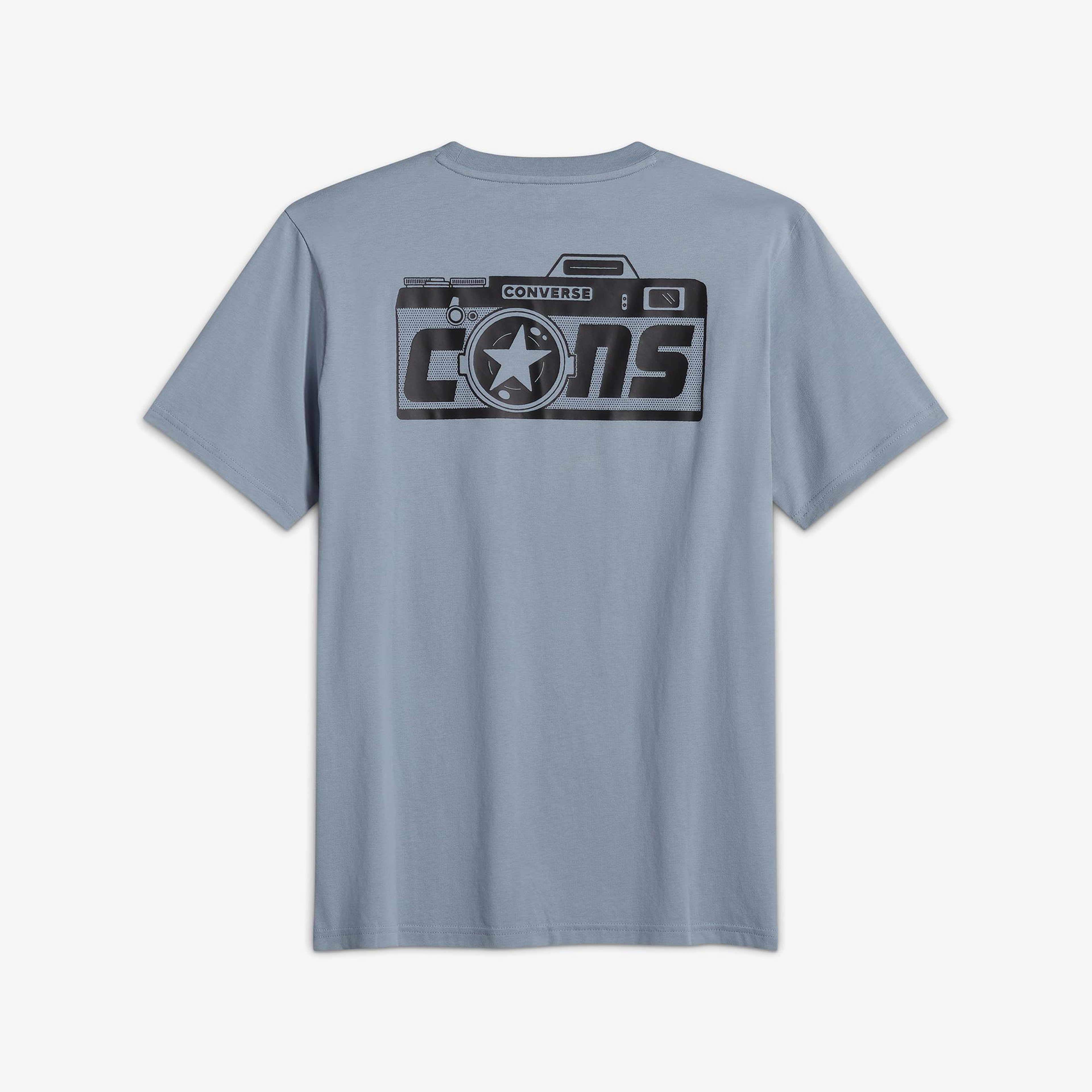 Converse Erkek Mavi T-Shirt