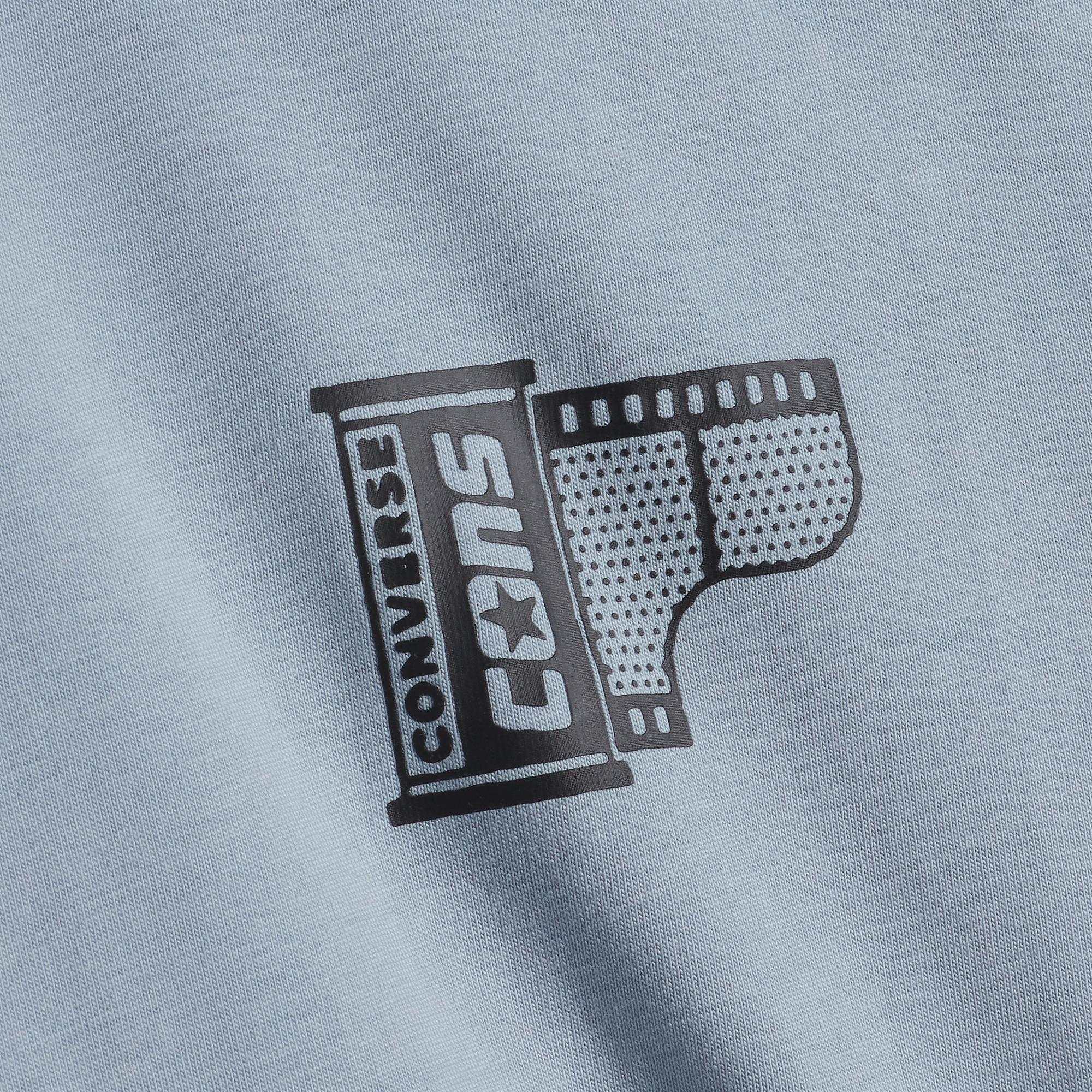 Converse Erkek Mavi T-Shirt
