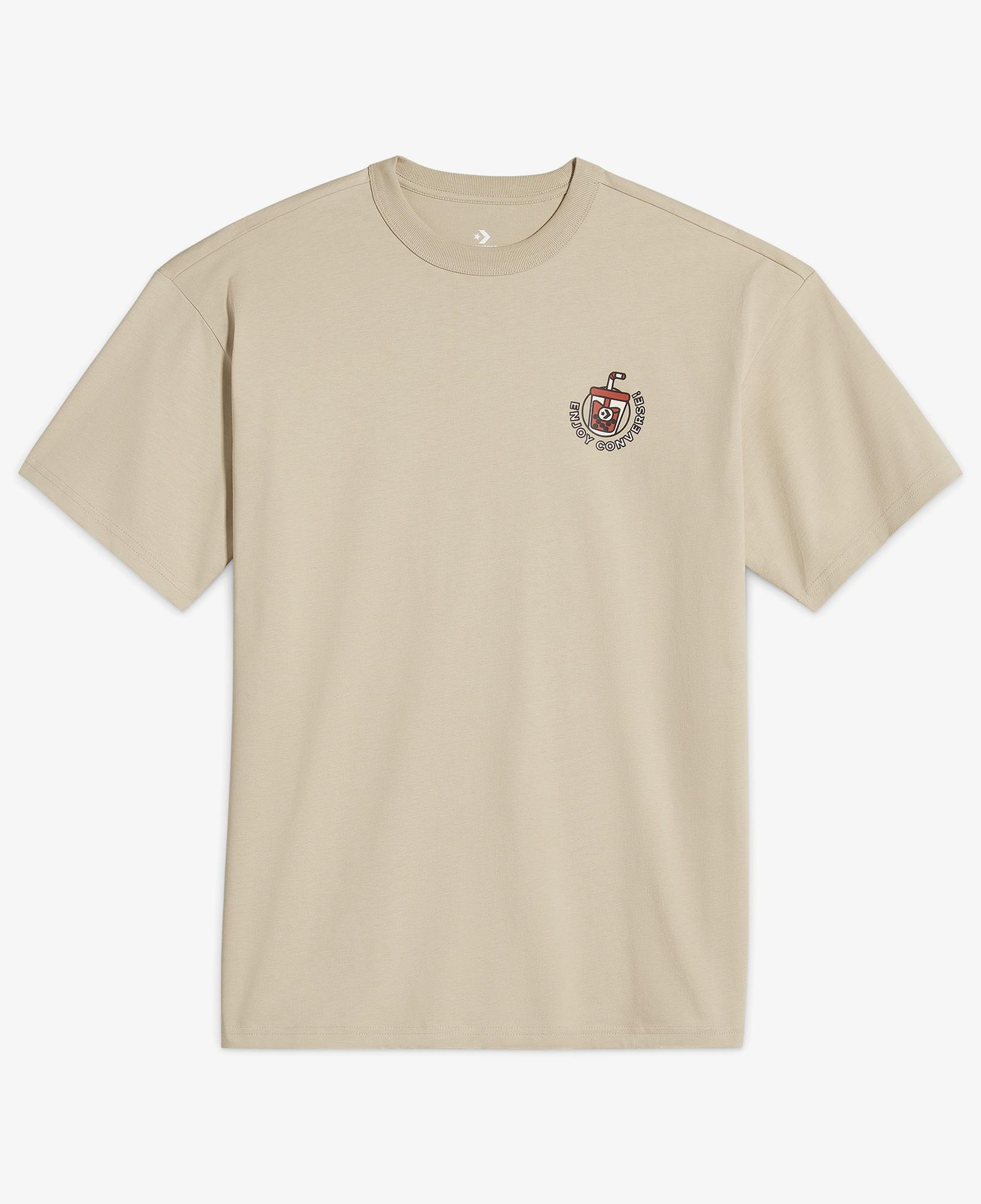 Converse Erkek Bej T-Shirt