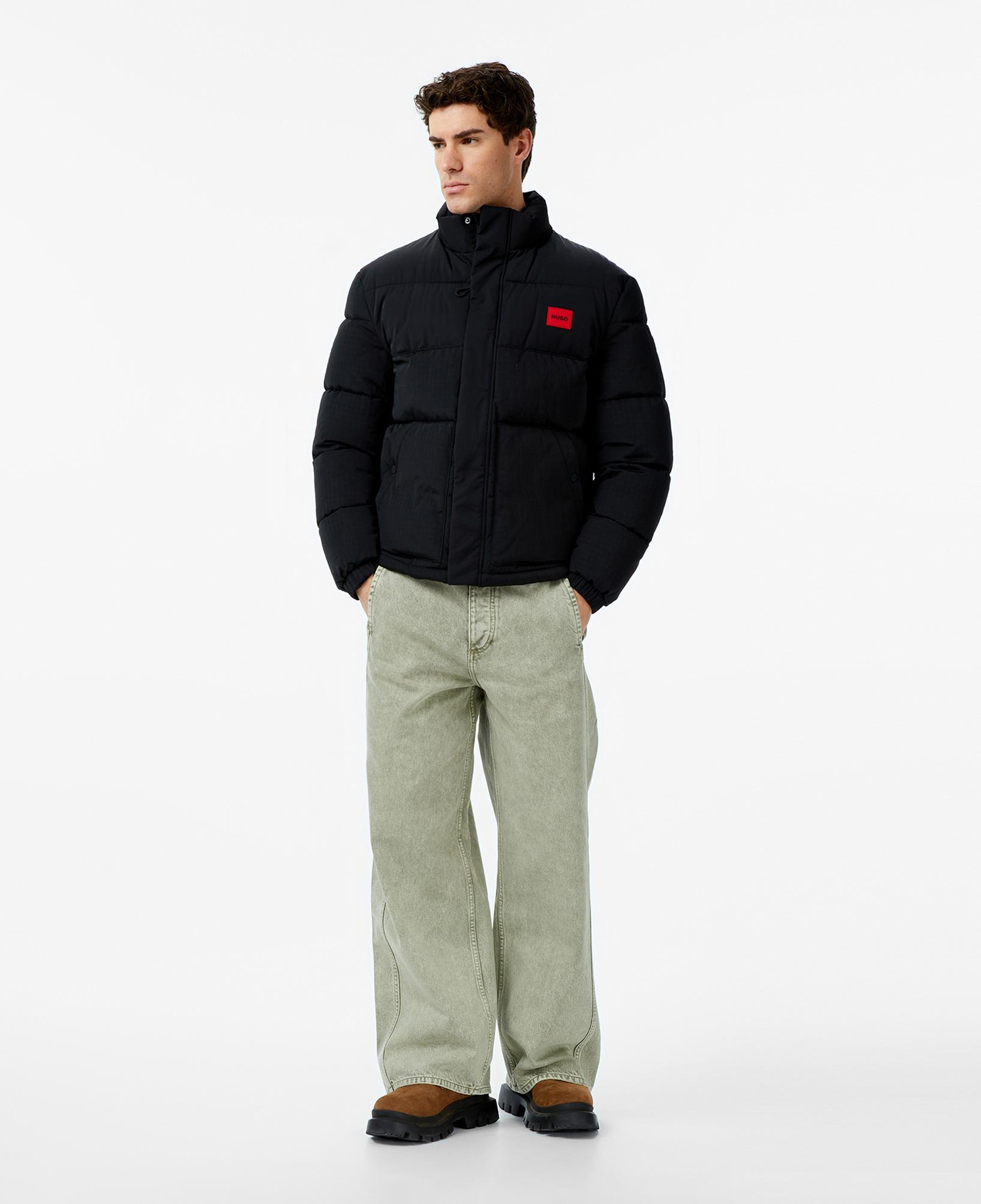 Hugo Balto 2541 Erkek Siyah Mont