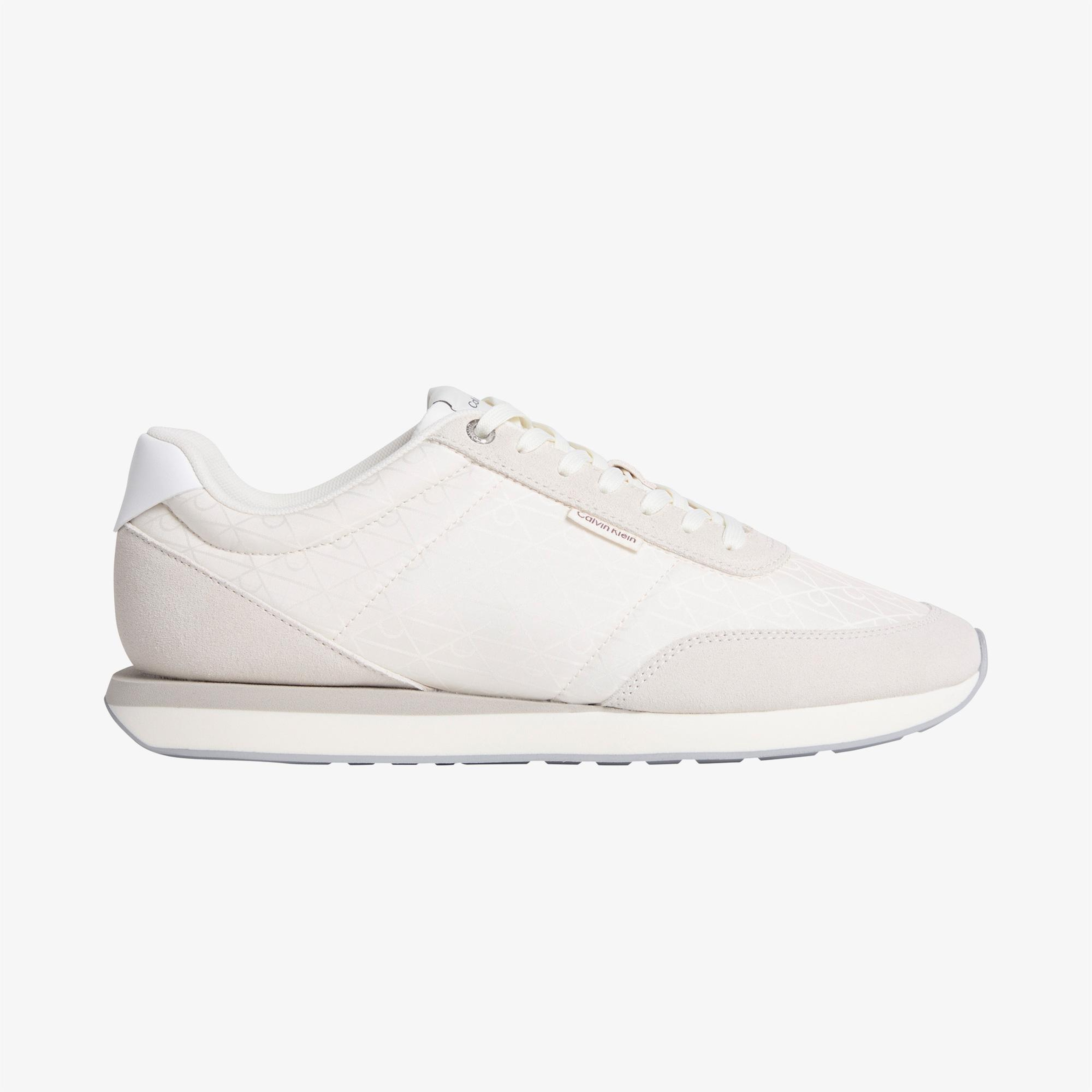 Calvin Klein Retro Runner Ripstop Erkek Beyaz Sneaker