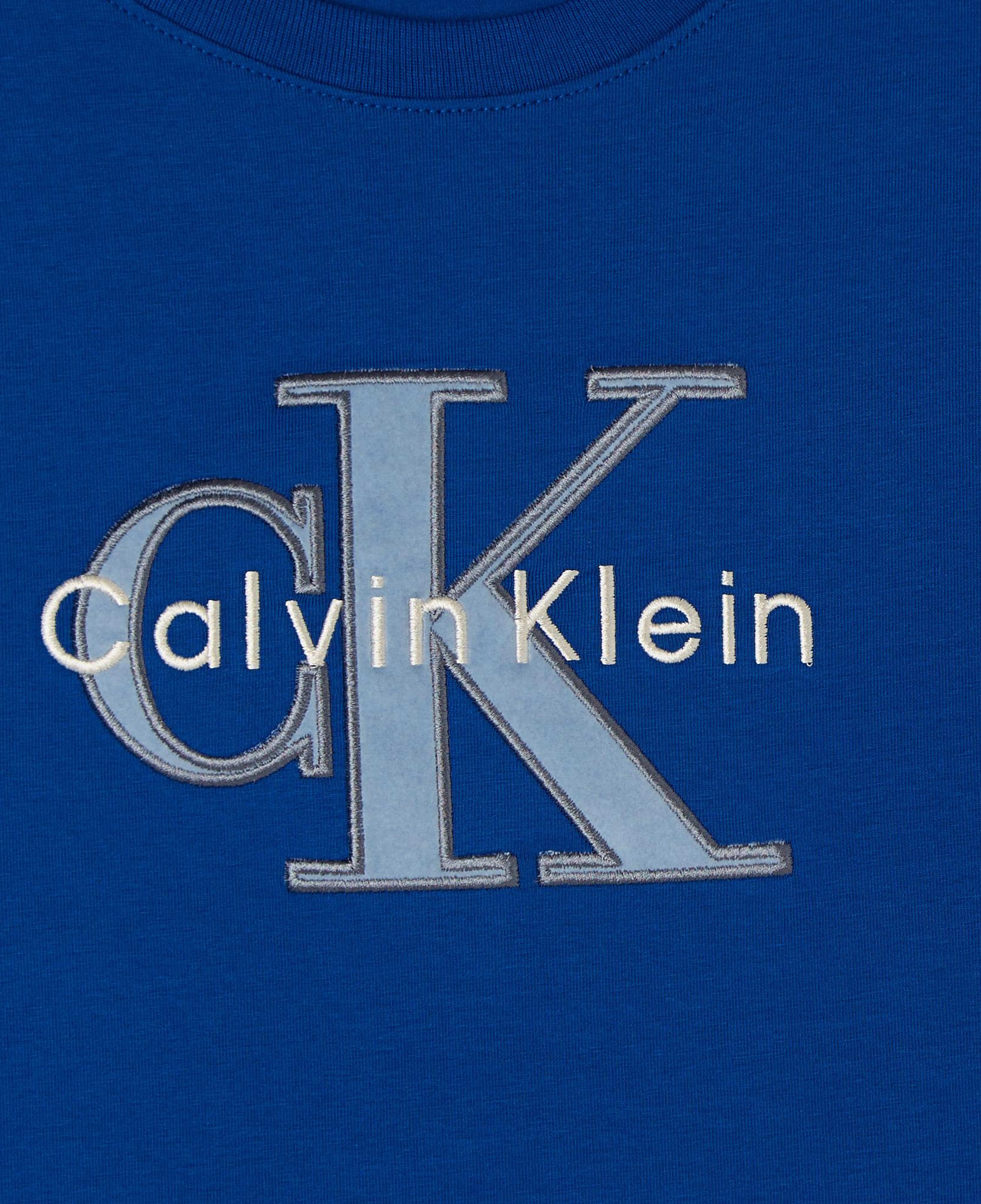 Calvin Klein Monologo Çocuk Mavi T-Shirt