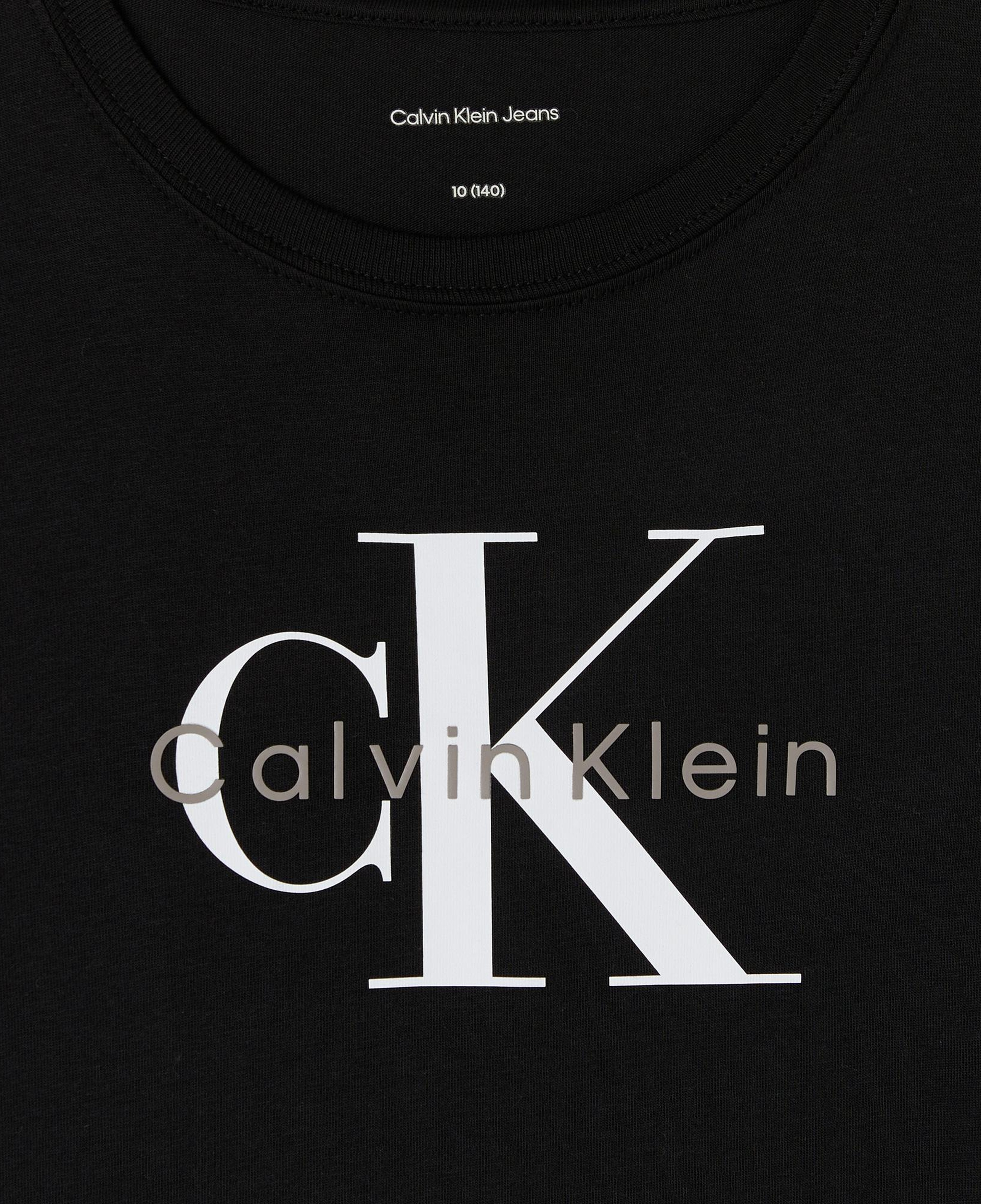 Calvin Klein Monogram Çocuk Siyah T-Shirt