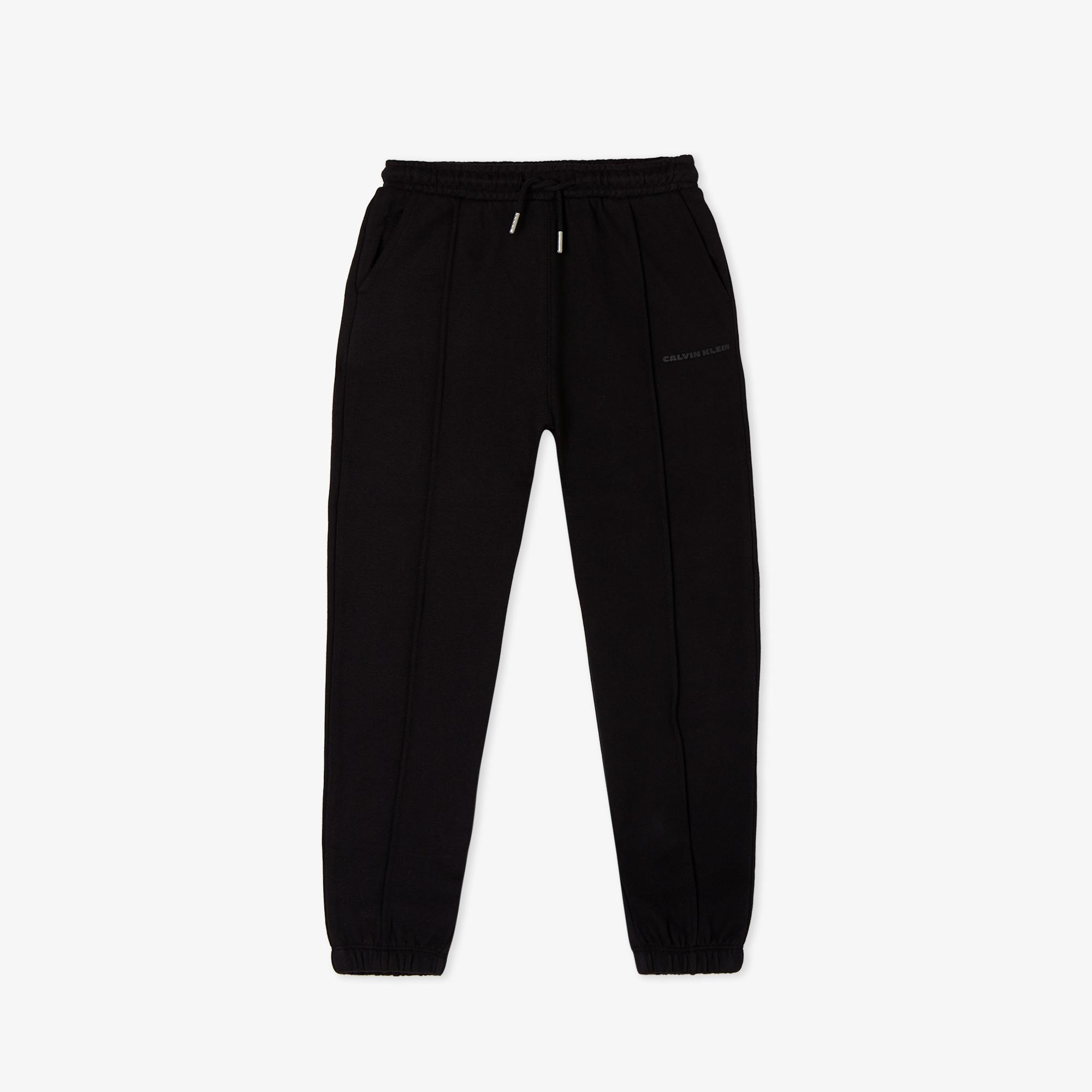 Calvin Klein Relaxed Pintuck Çocuk Siyah Eşofman Altı