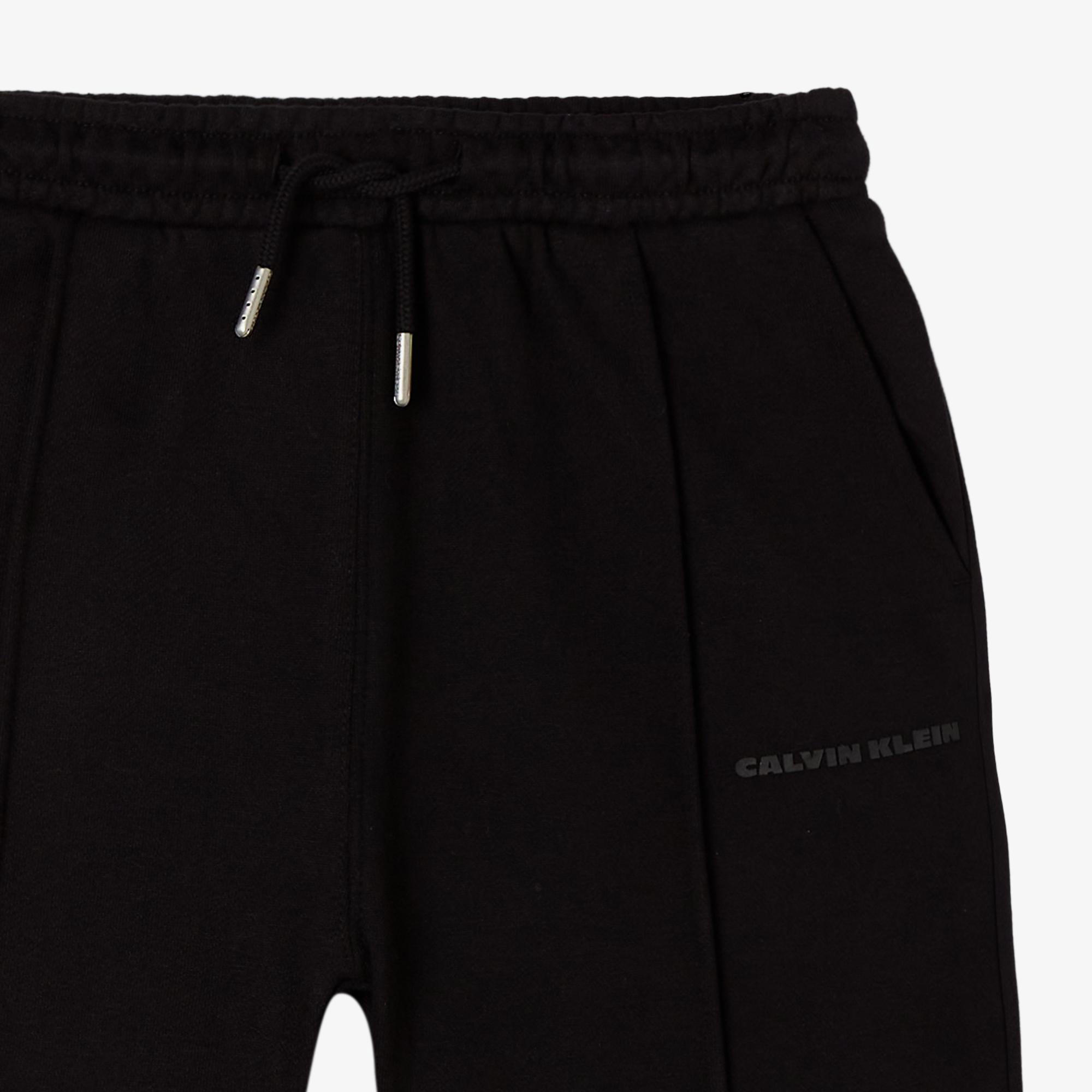 Calvin Klein Relaxed Pintuck Çocuk Siyah Eşofman Altı