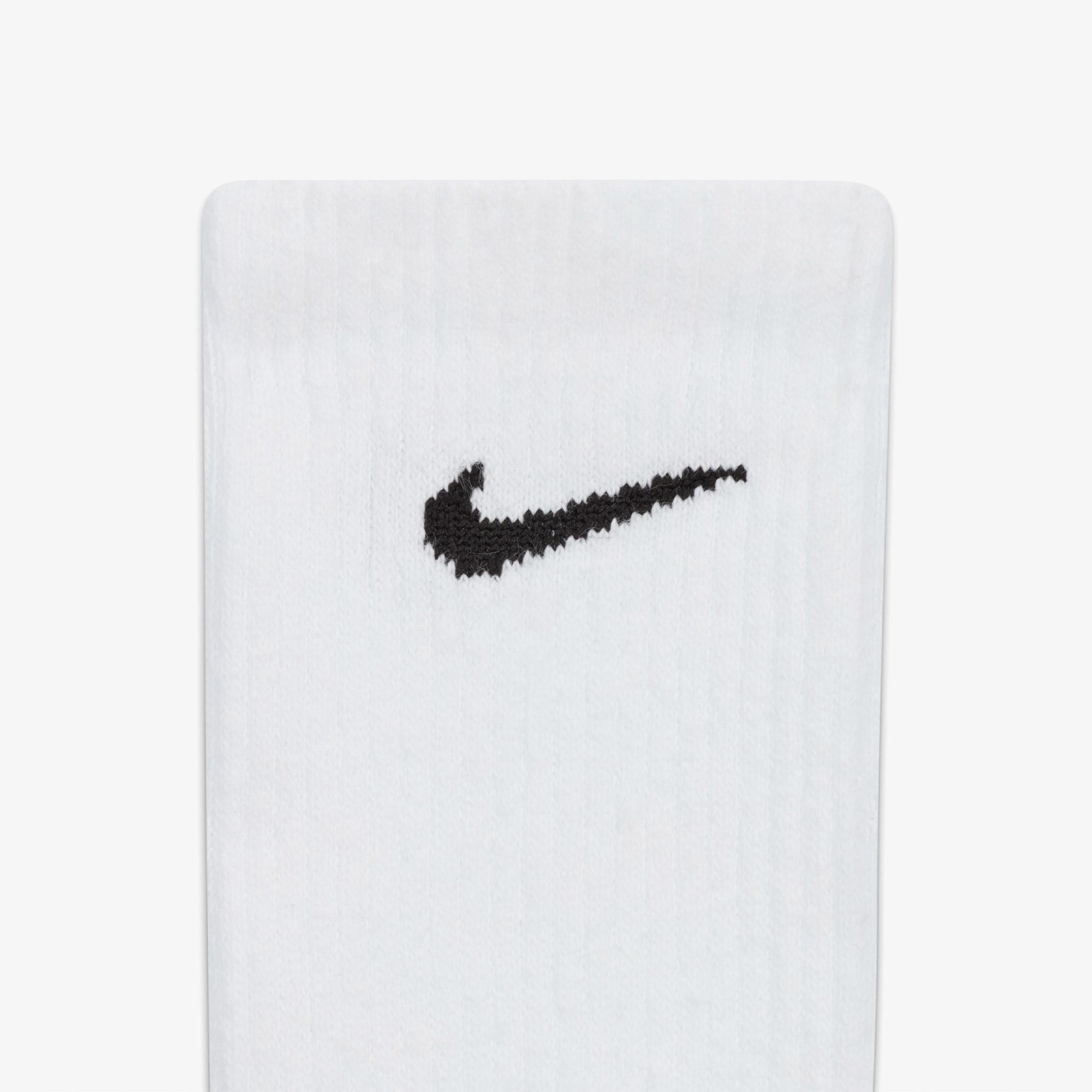 Nike Everyday Plus Cushioned Unisex Renkli 3'lü Çorap
