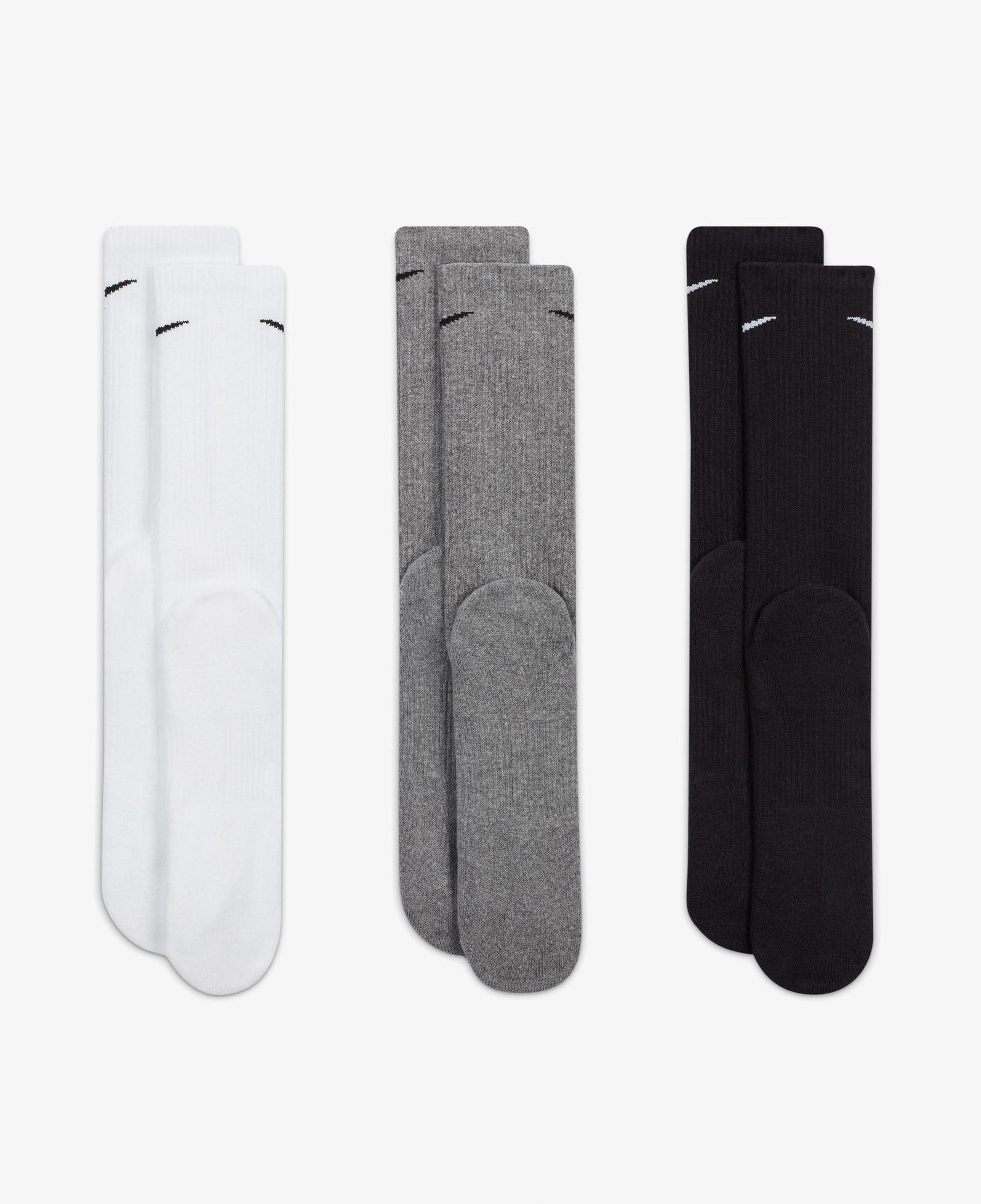 Nike Everyday Plus Cushioned Unisex Renkli 3'lü Çorap