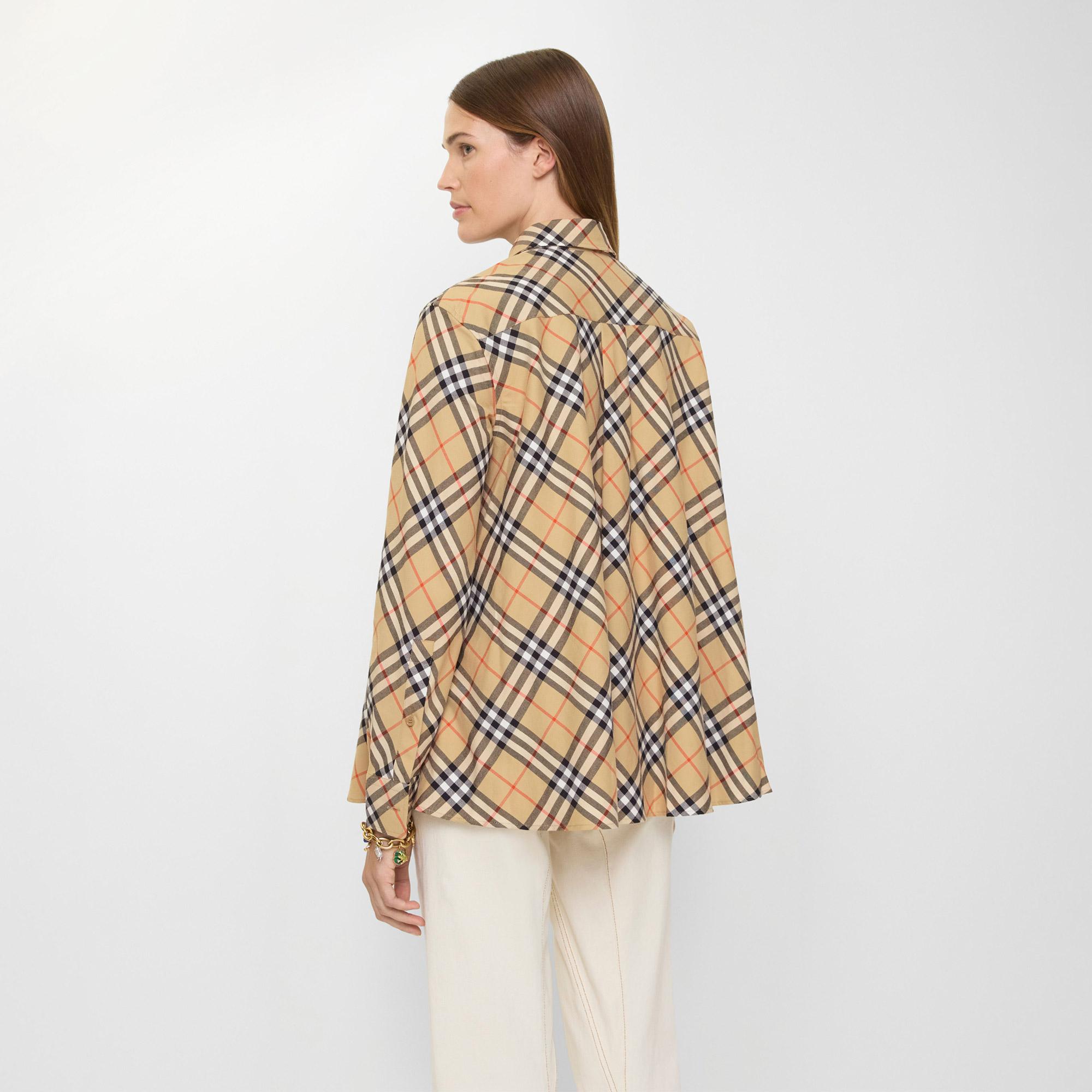 Burberry Heidi Kadın Bej Gömlek