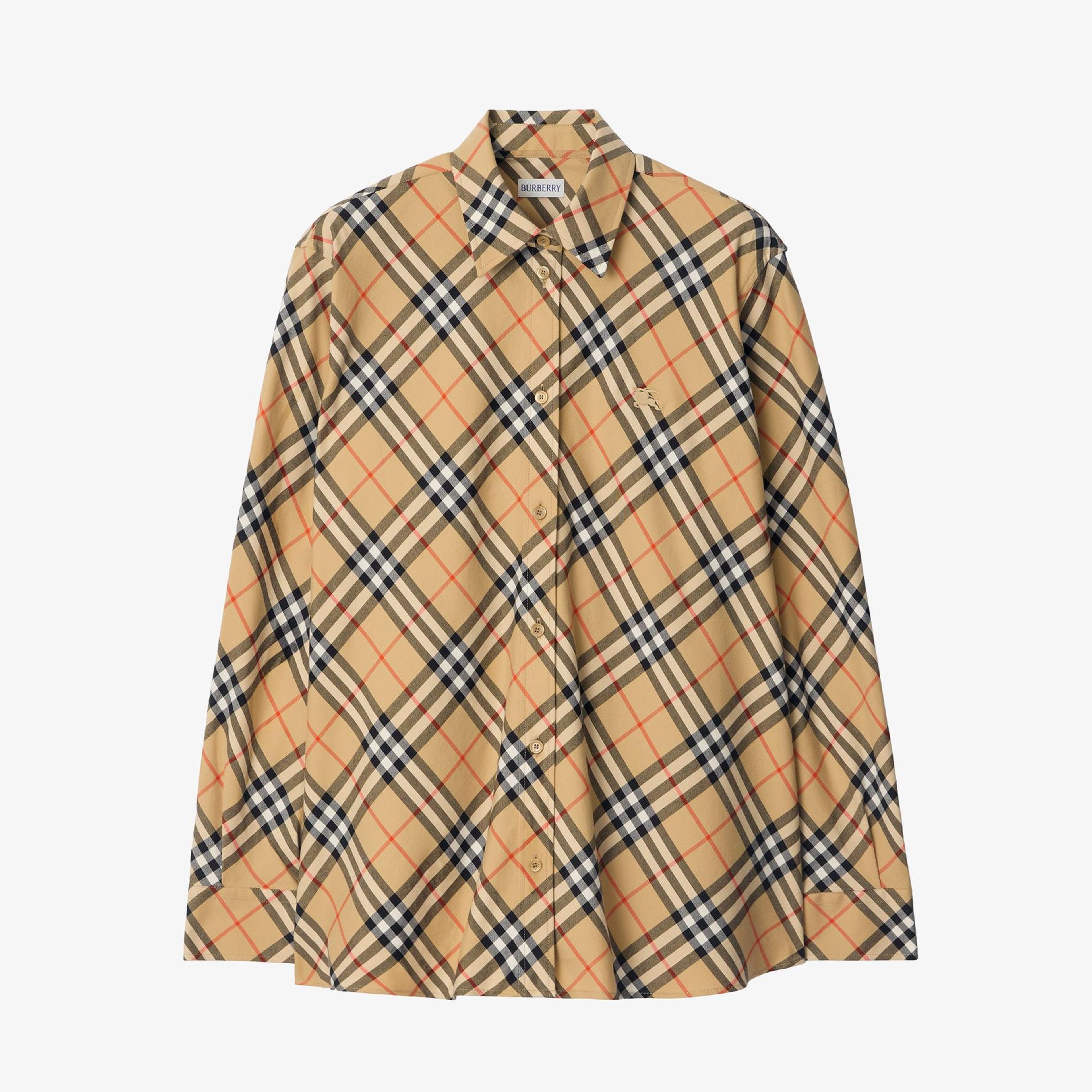 Burberry Heidi Kadın Bej Gömlek