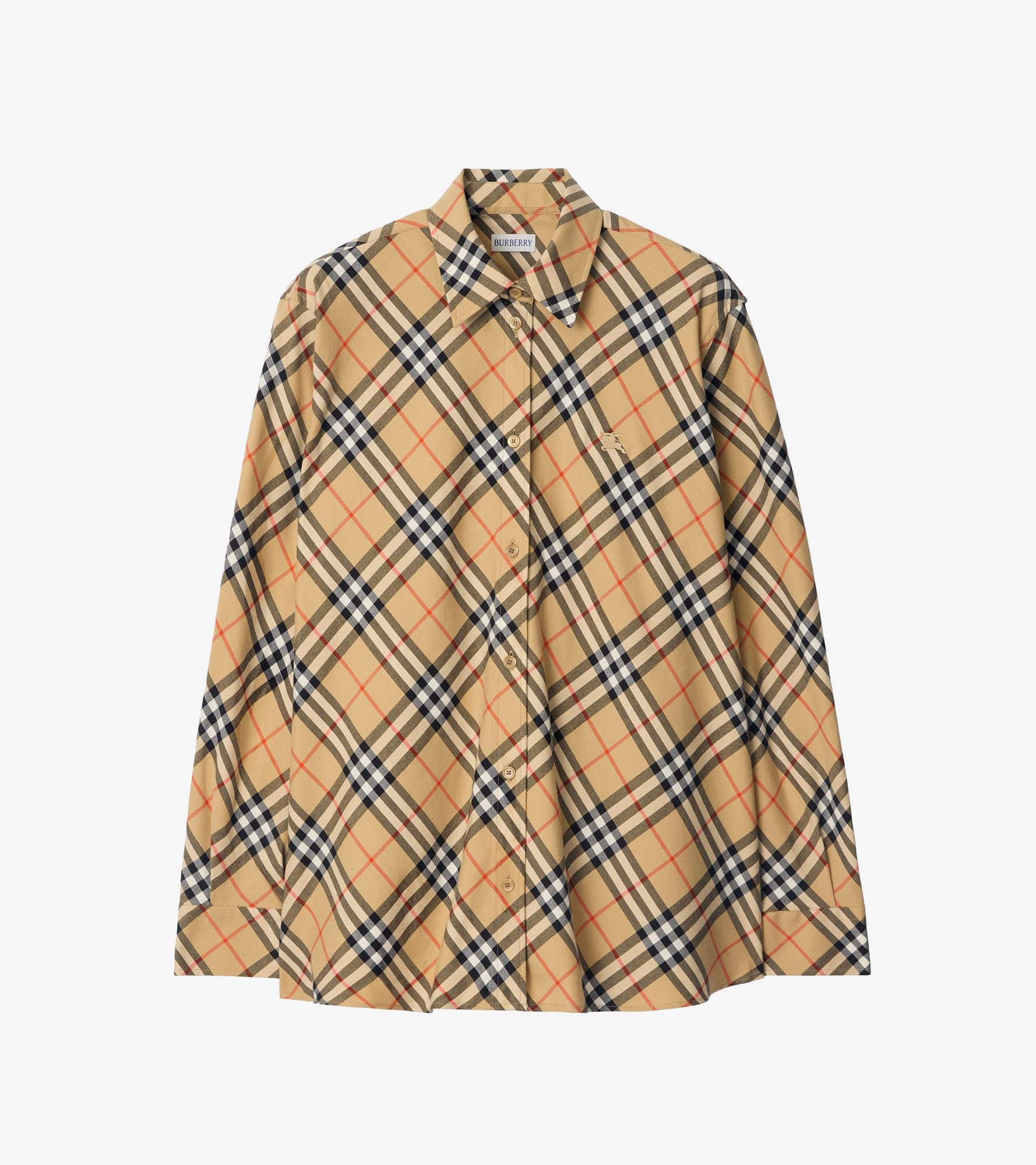 Burberry Heidi Kadın Bej Gömlek