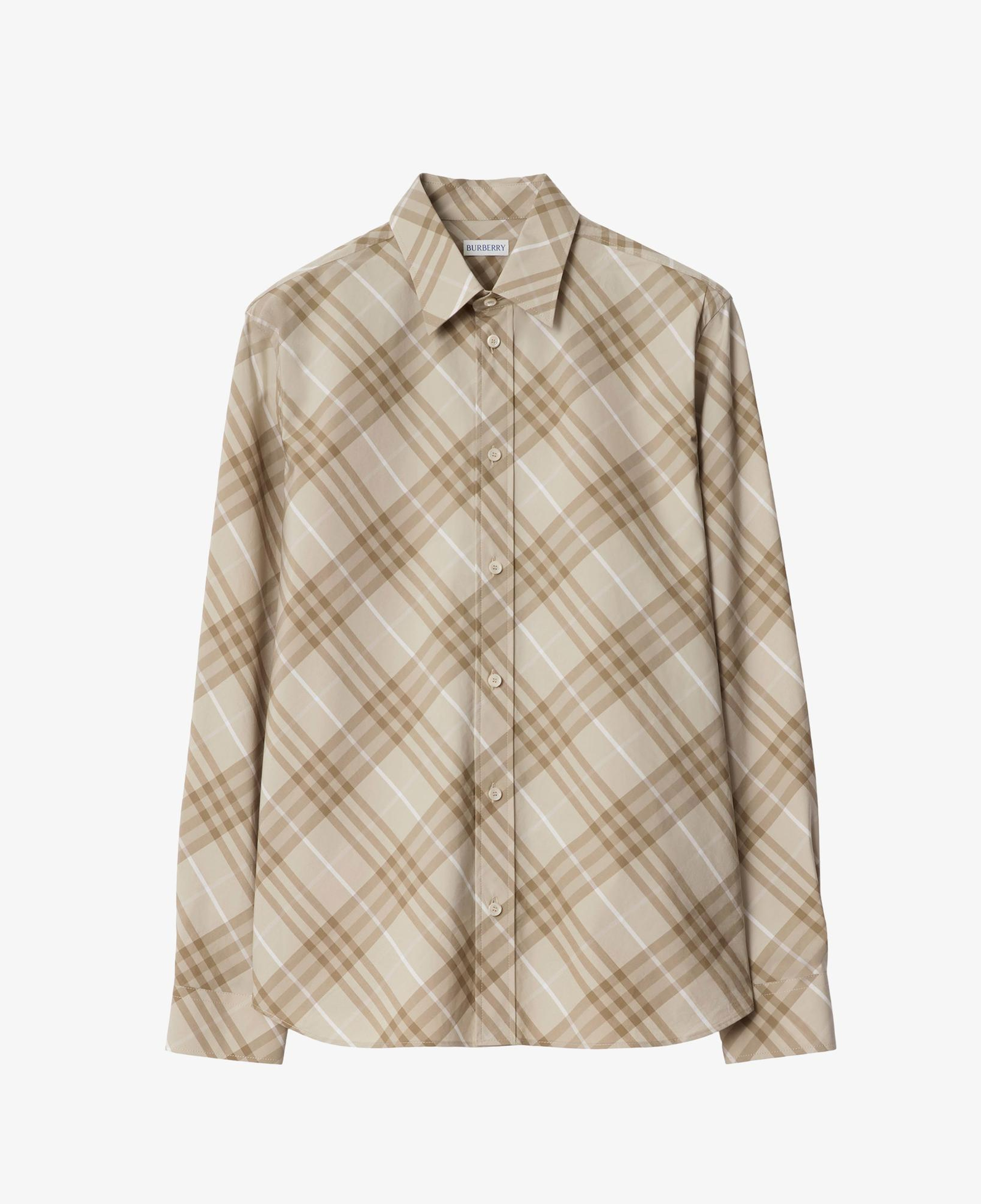 Burberry Robert Erkek Krem Gömlek