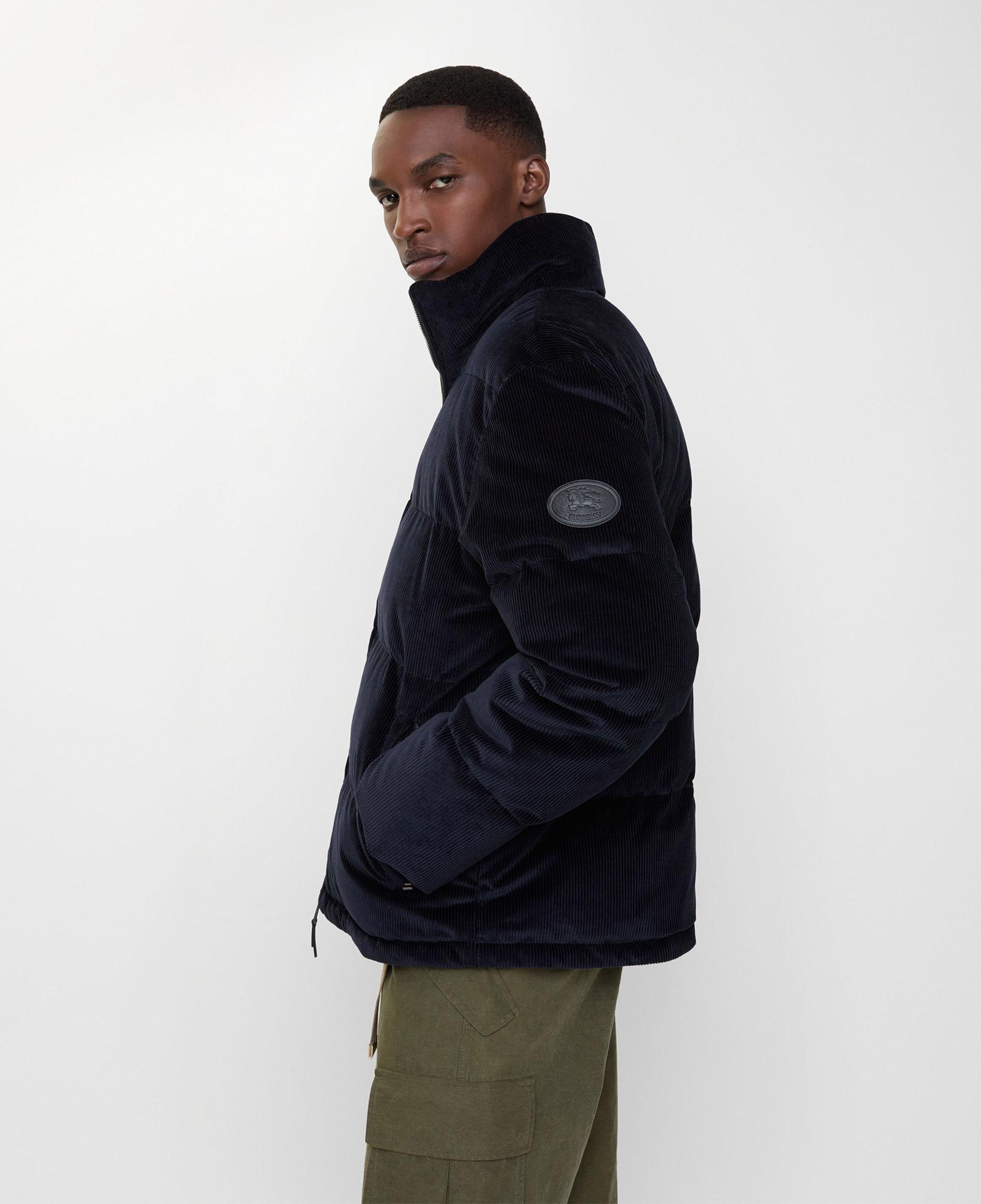 Burberry Snowdon Erkek Lacivert Mont