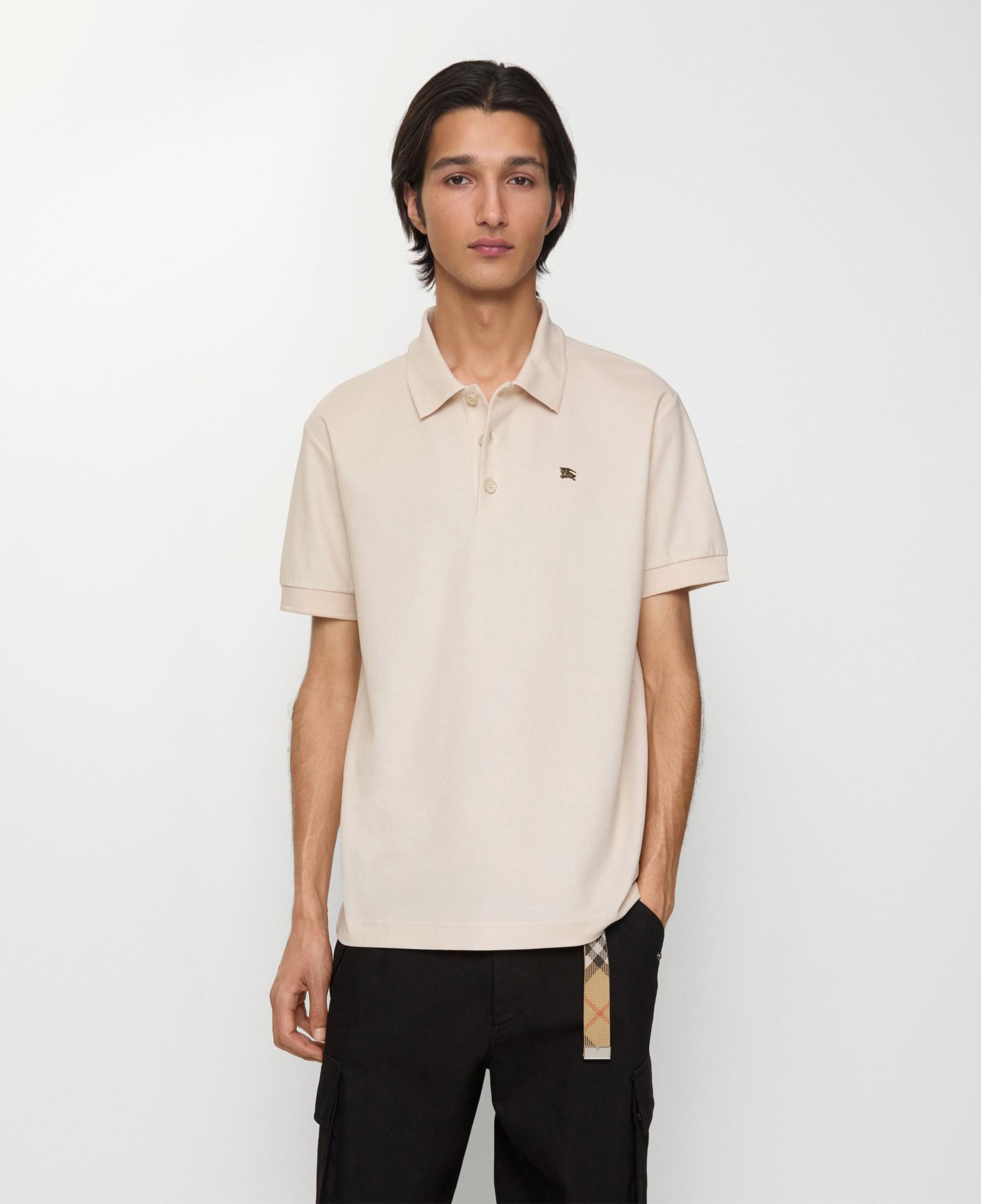 Burberry Stan Med Erkek Krem Polo