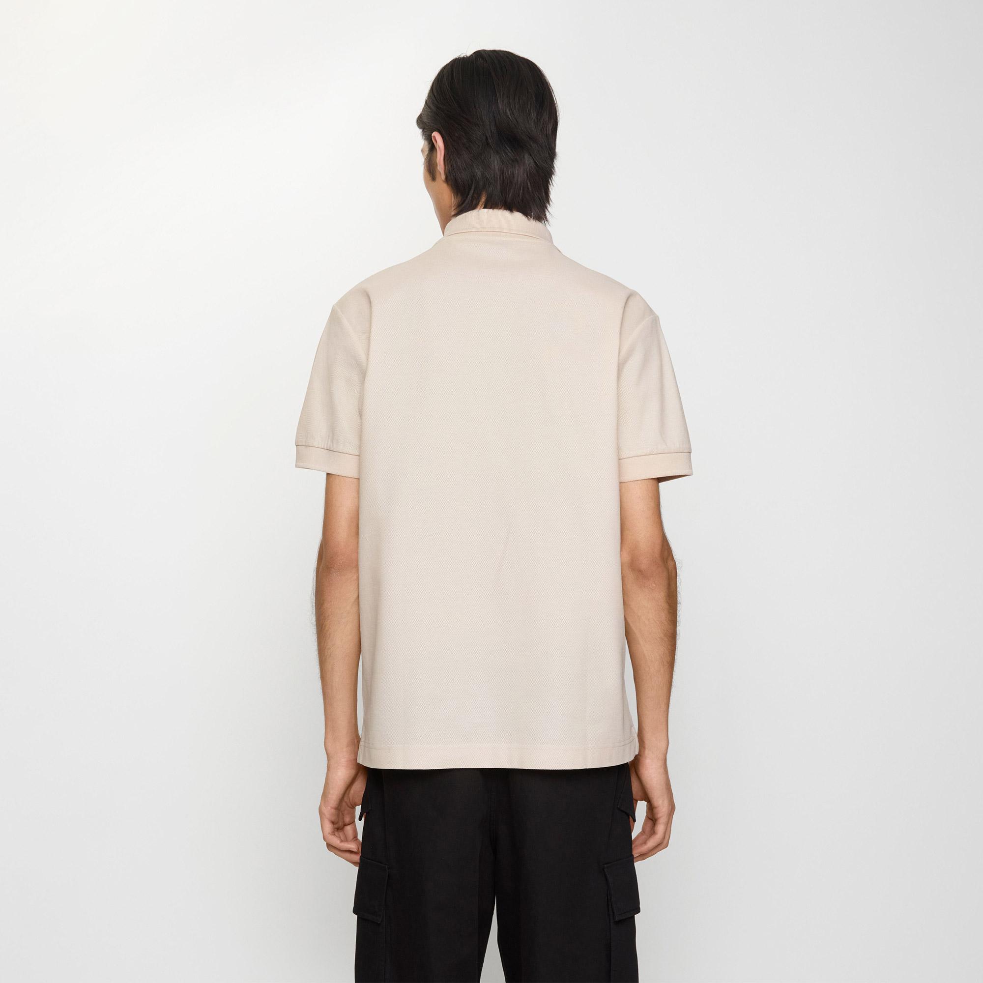 Burberry Stan Med Erkek Krem Polo