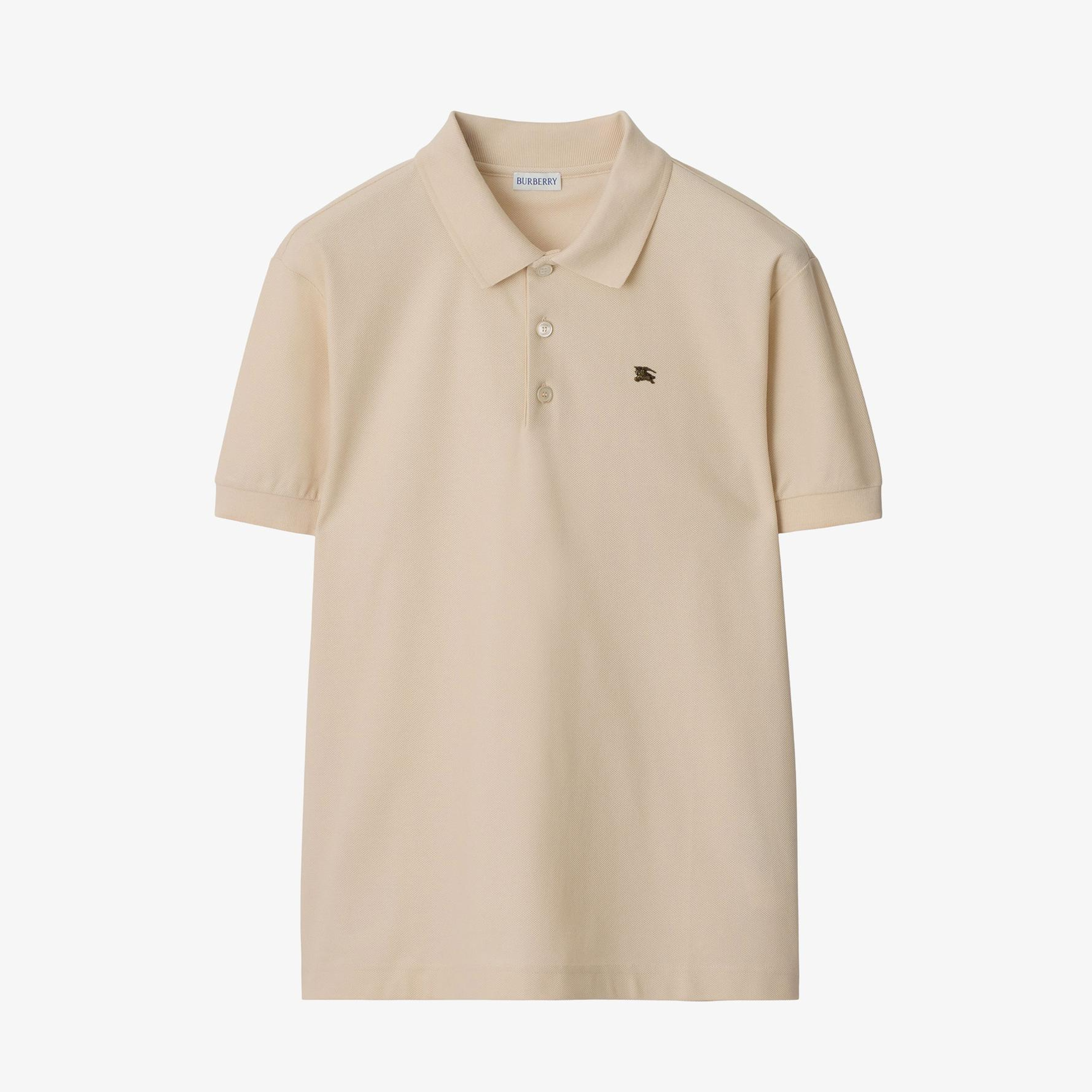 Burberry Stan Med Erkek Krem Polo