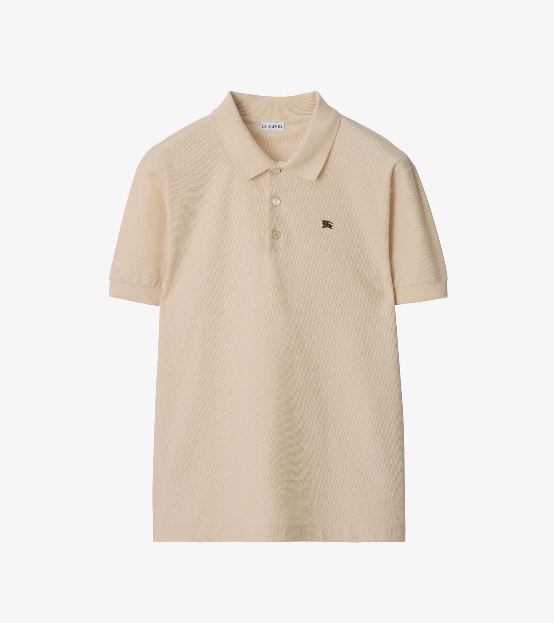 Burberry Stan Med Erkek Krem Polo