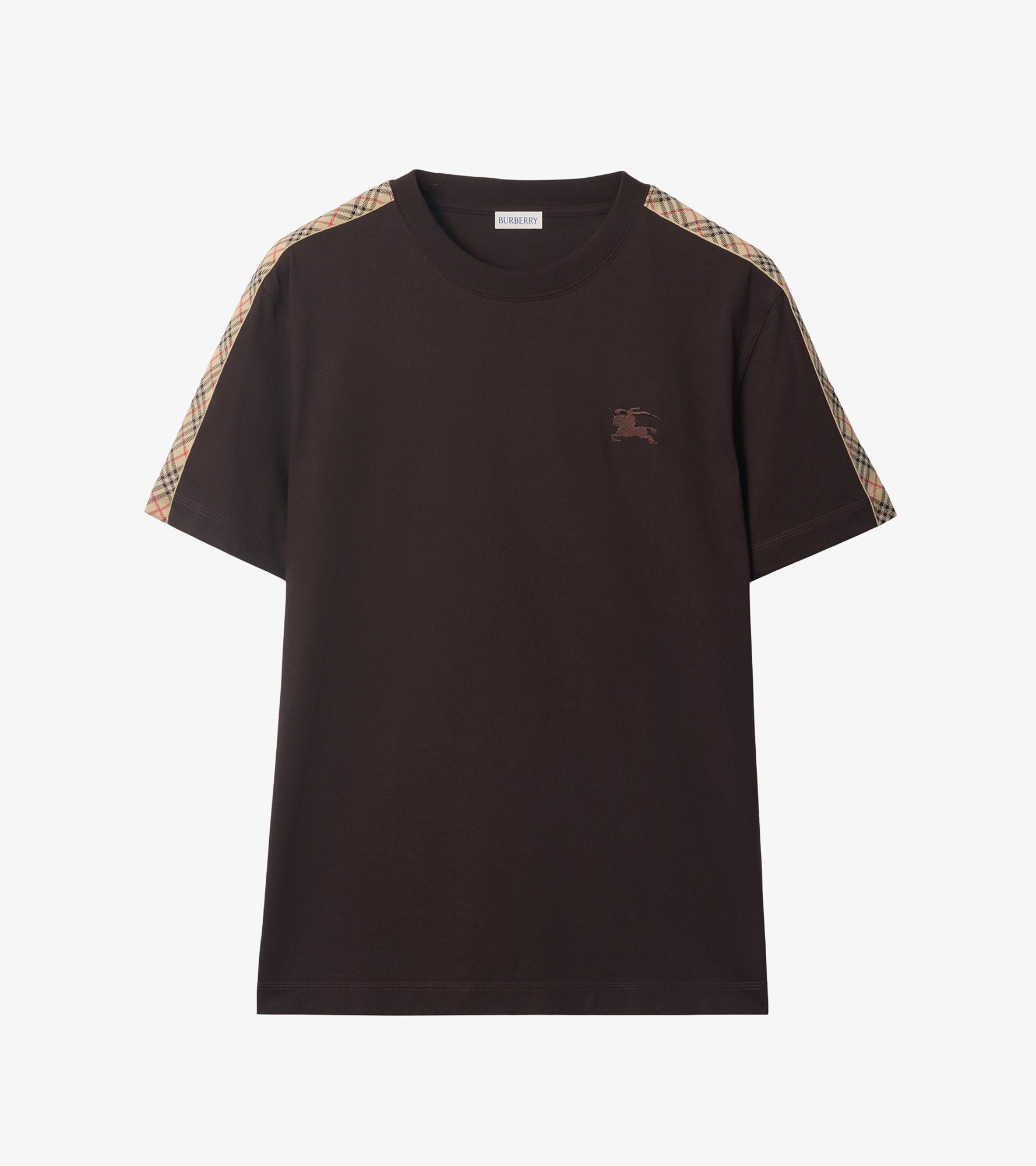 Burberry Seth Ct Erkek Kahverengi T-Shirt