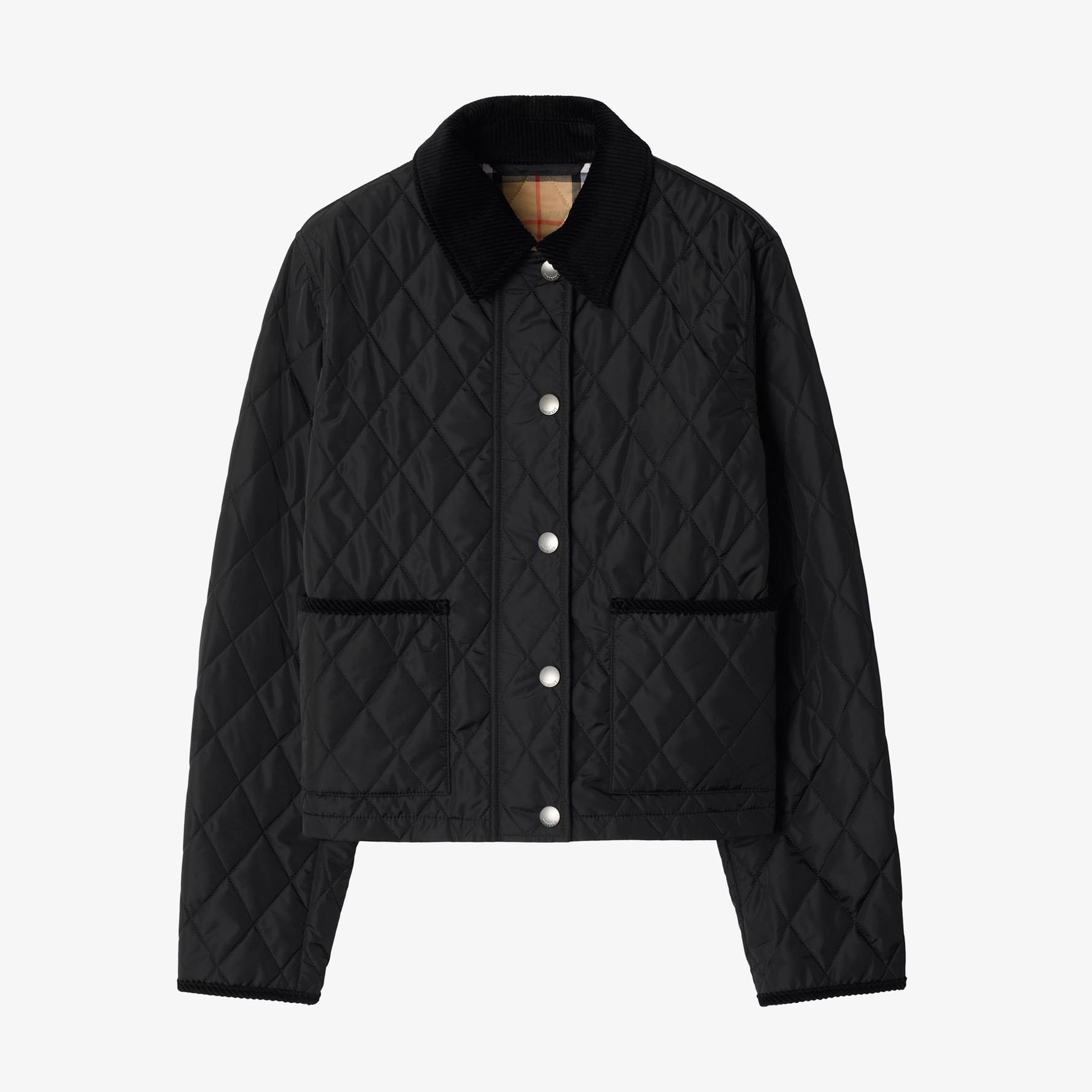 Burberry Kadın Siyah Mont