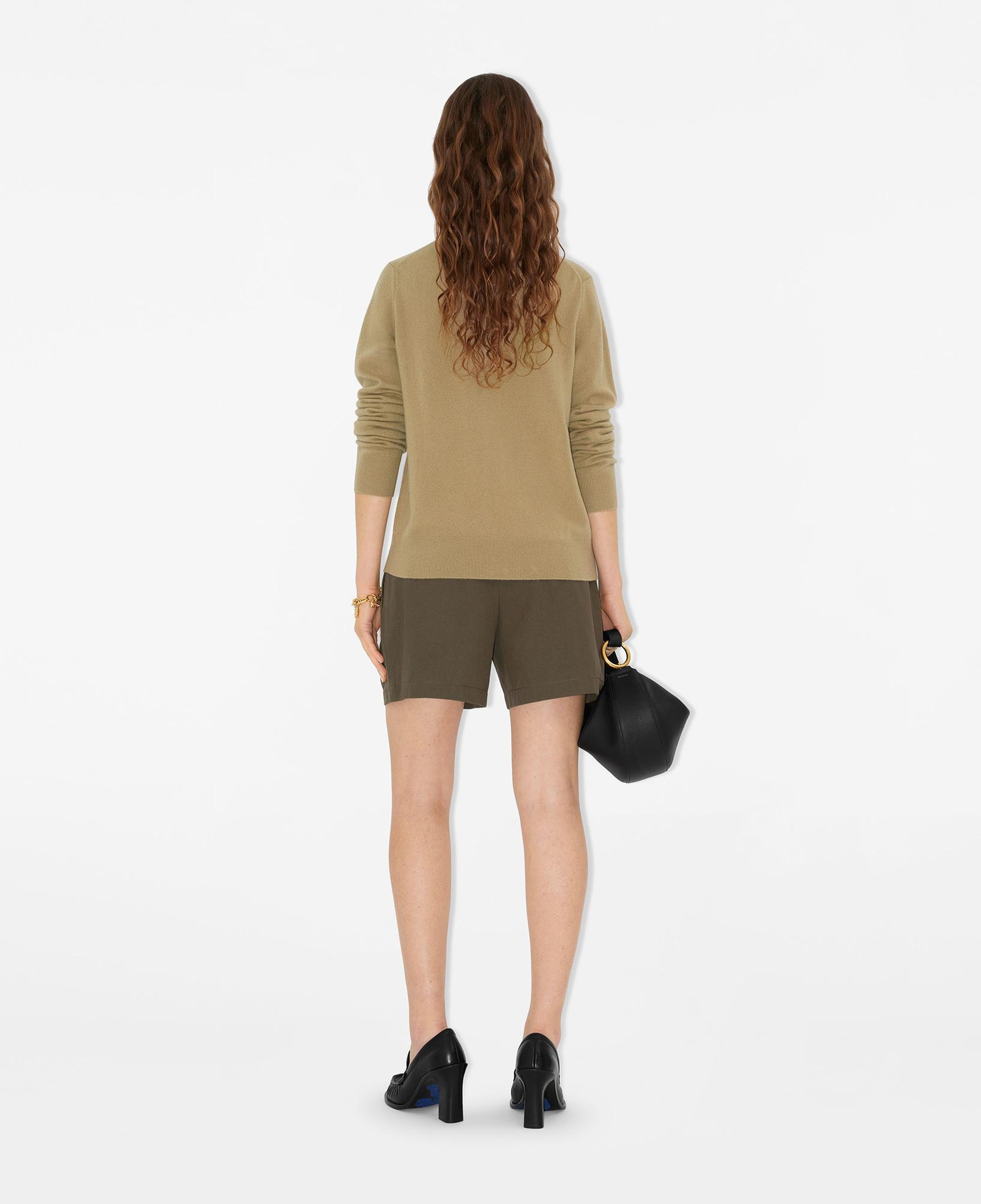 Burberry Clara Cashmere Blend Cardigan Kadın Bej Hırka