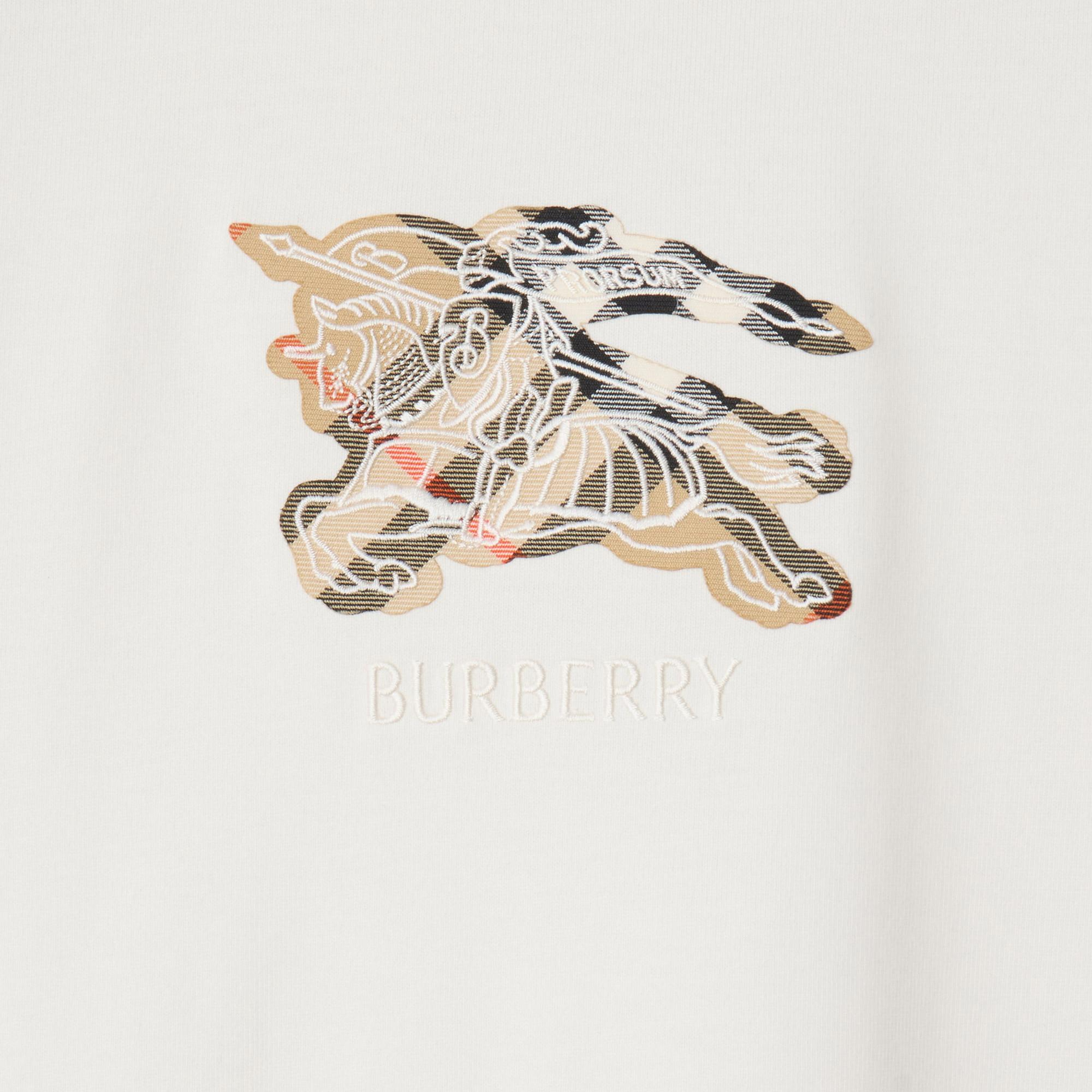 Burberry Seth Erkek Beyaz T-Shirt