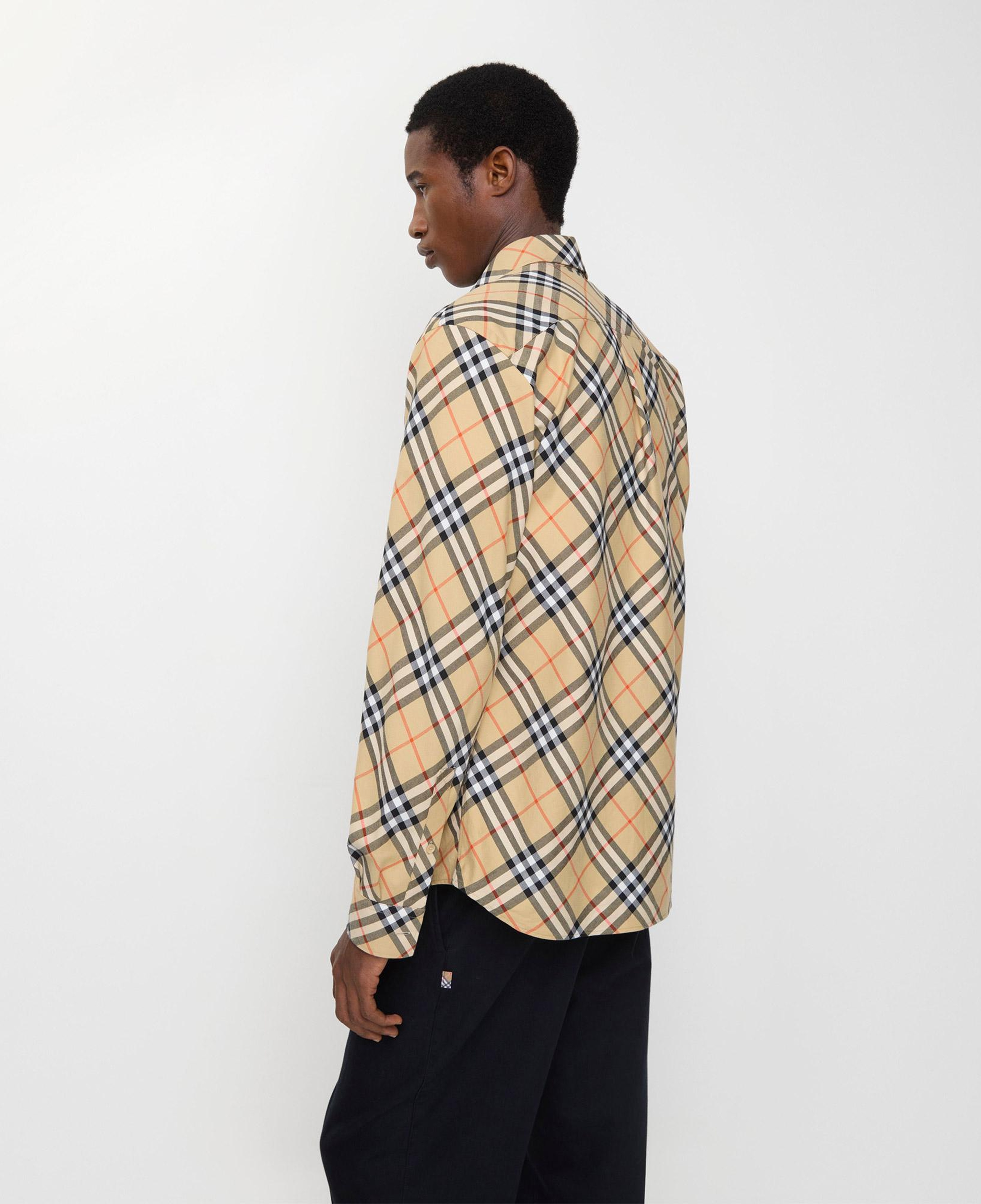 Burberry Roan Erkek Bej Gömlek