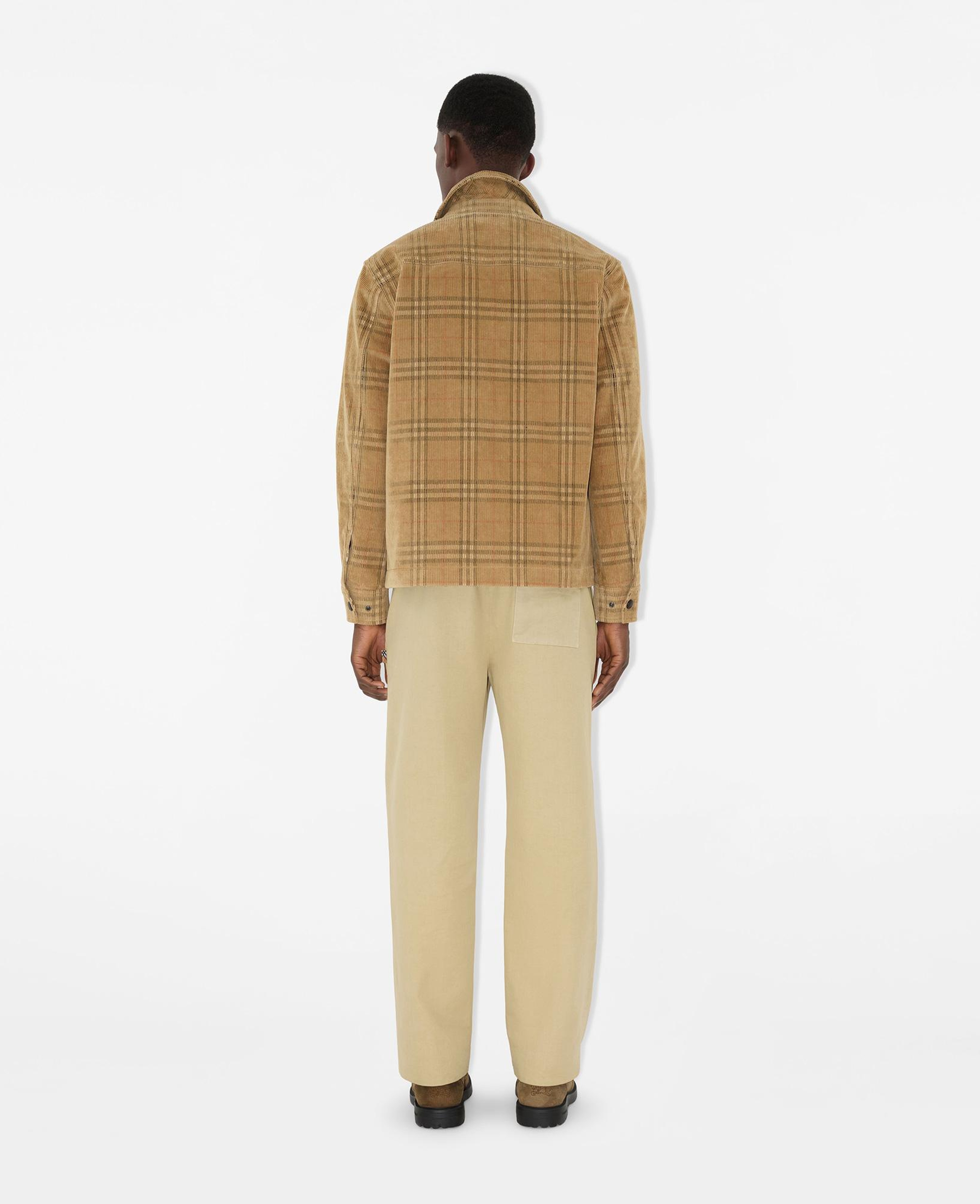 Burberry Owen Check Corduroy Erkek Bej Gömlek