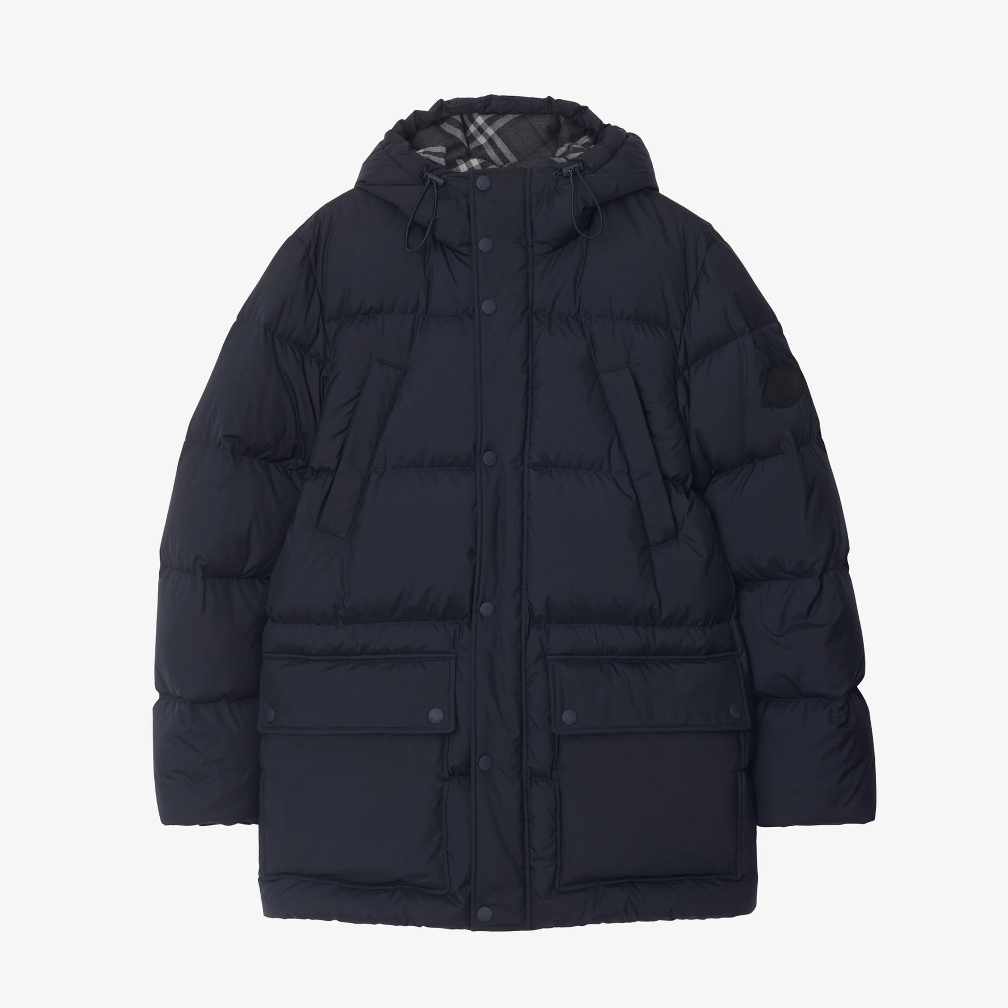 Burberry Burford Erkek Lacivert Mont