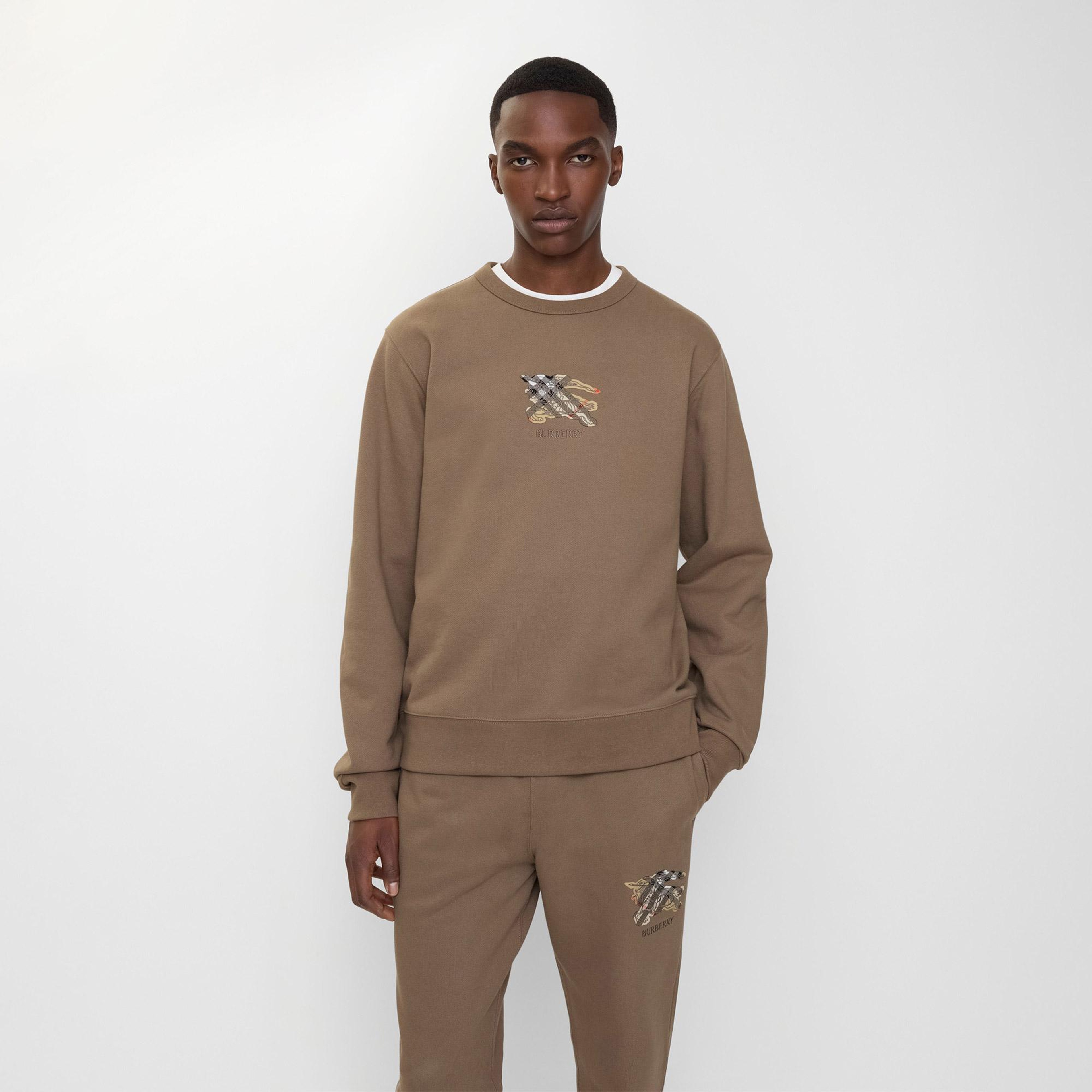 Burberry Sasha Erkek Kahverengi Sweatshirt