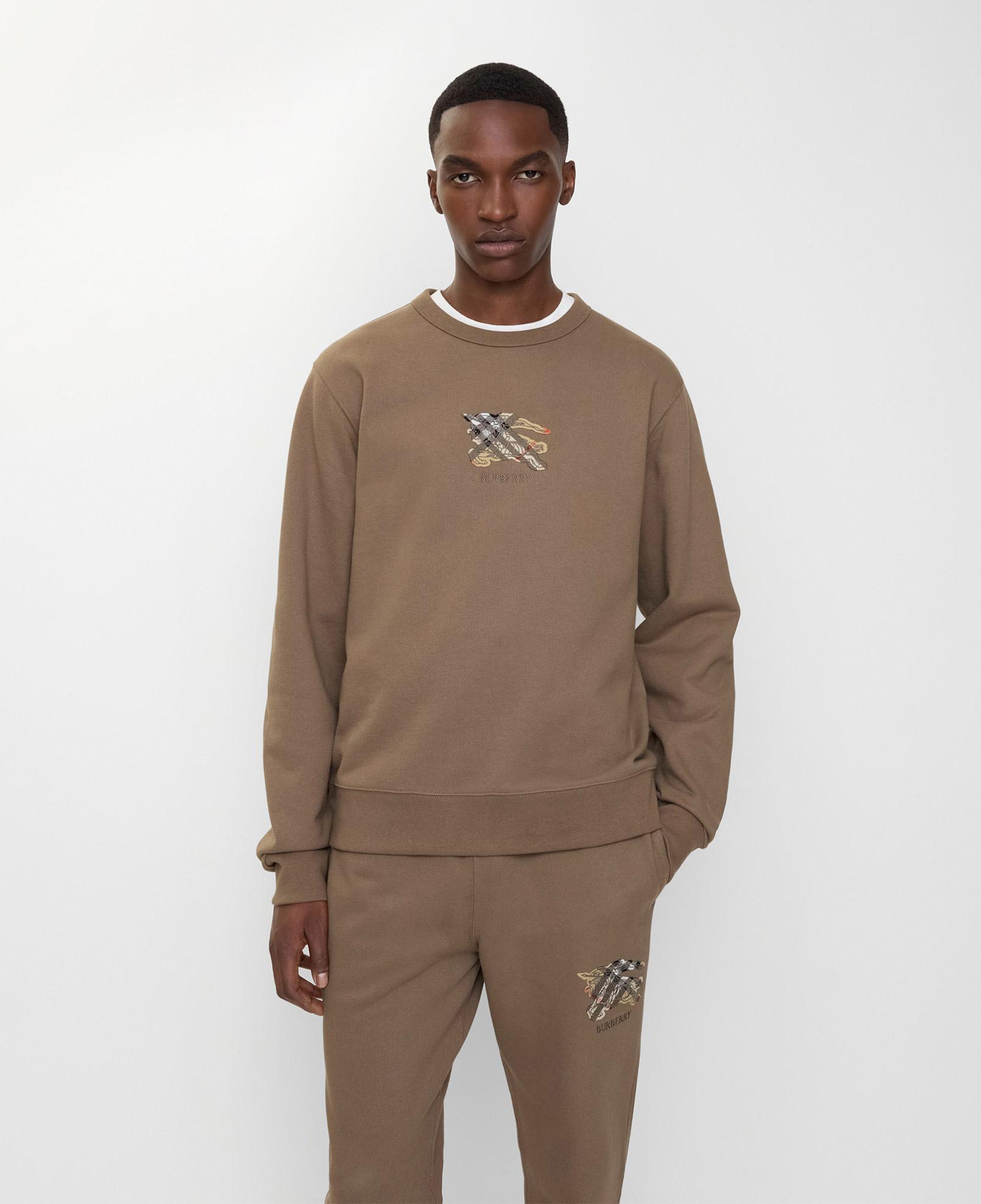 Burberry Sasha Erkek Kahverengi Sweatshirt