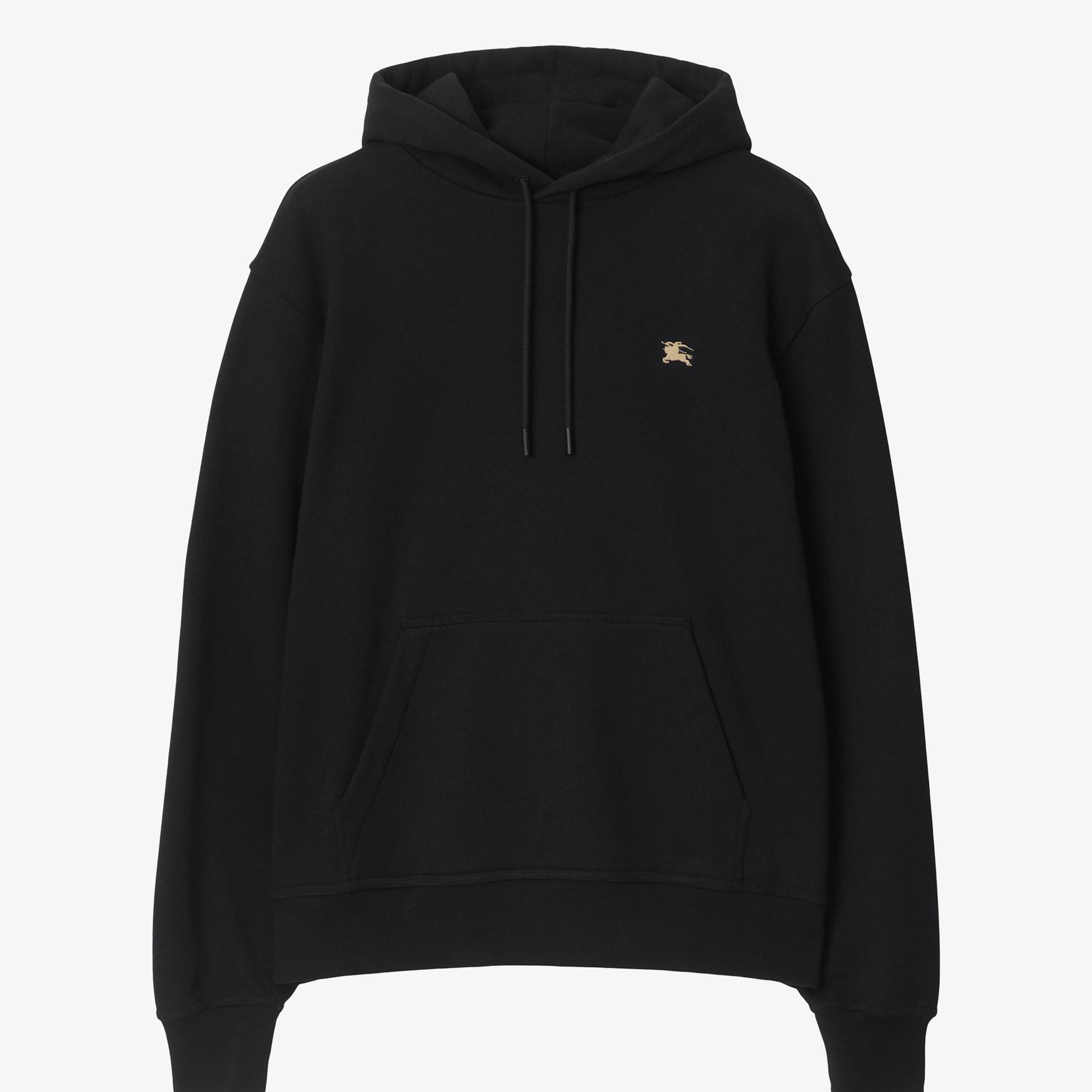 Burberry Reilly Cross Stitch Cotton Erkek Siyah Sweatshirt