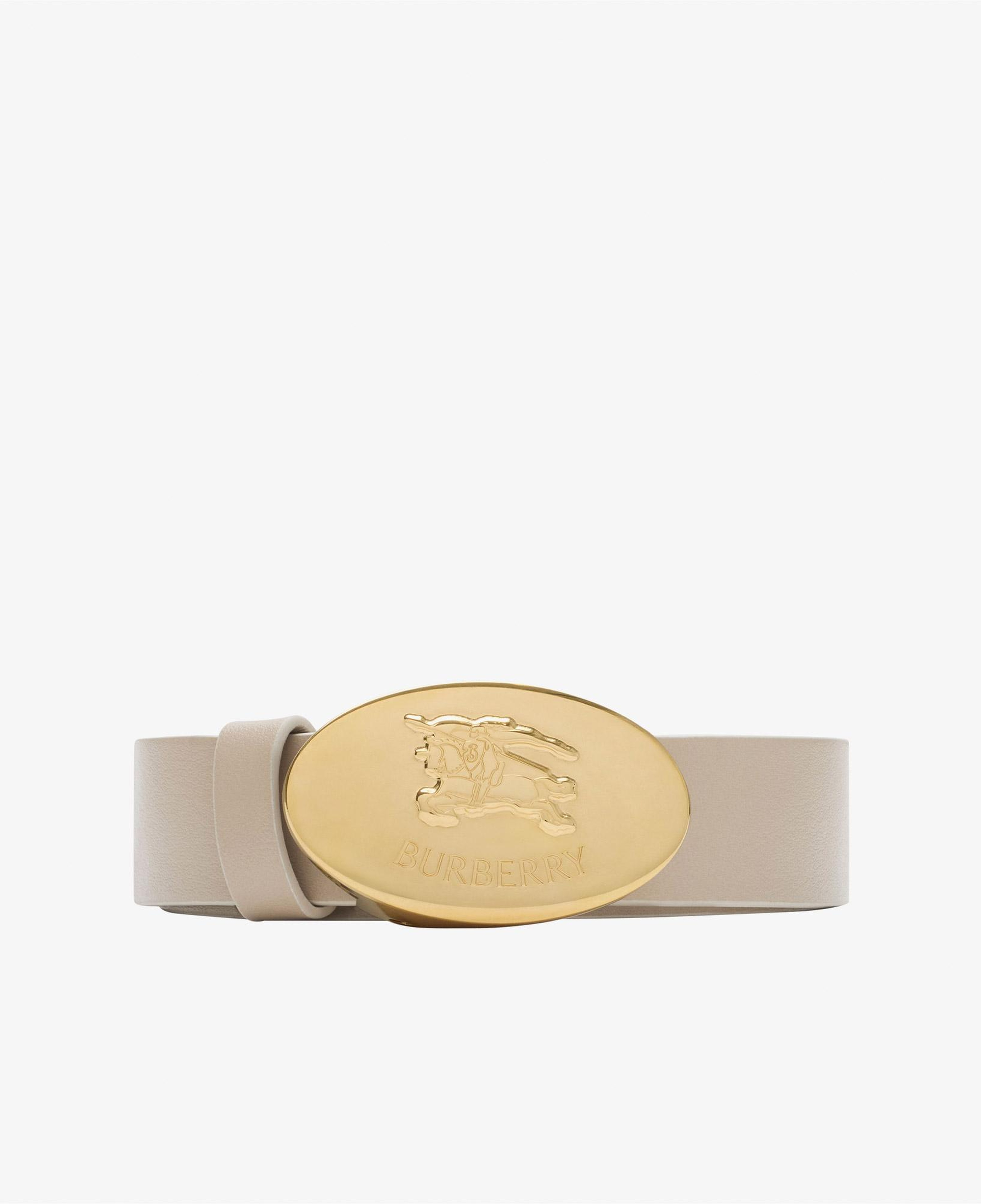 Burberry Knight Stamp Kadın Krem Kemer