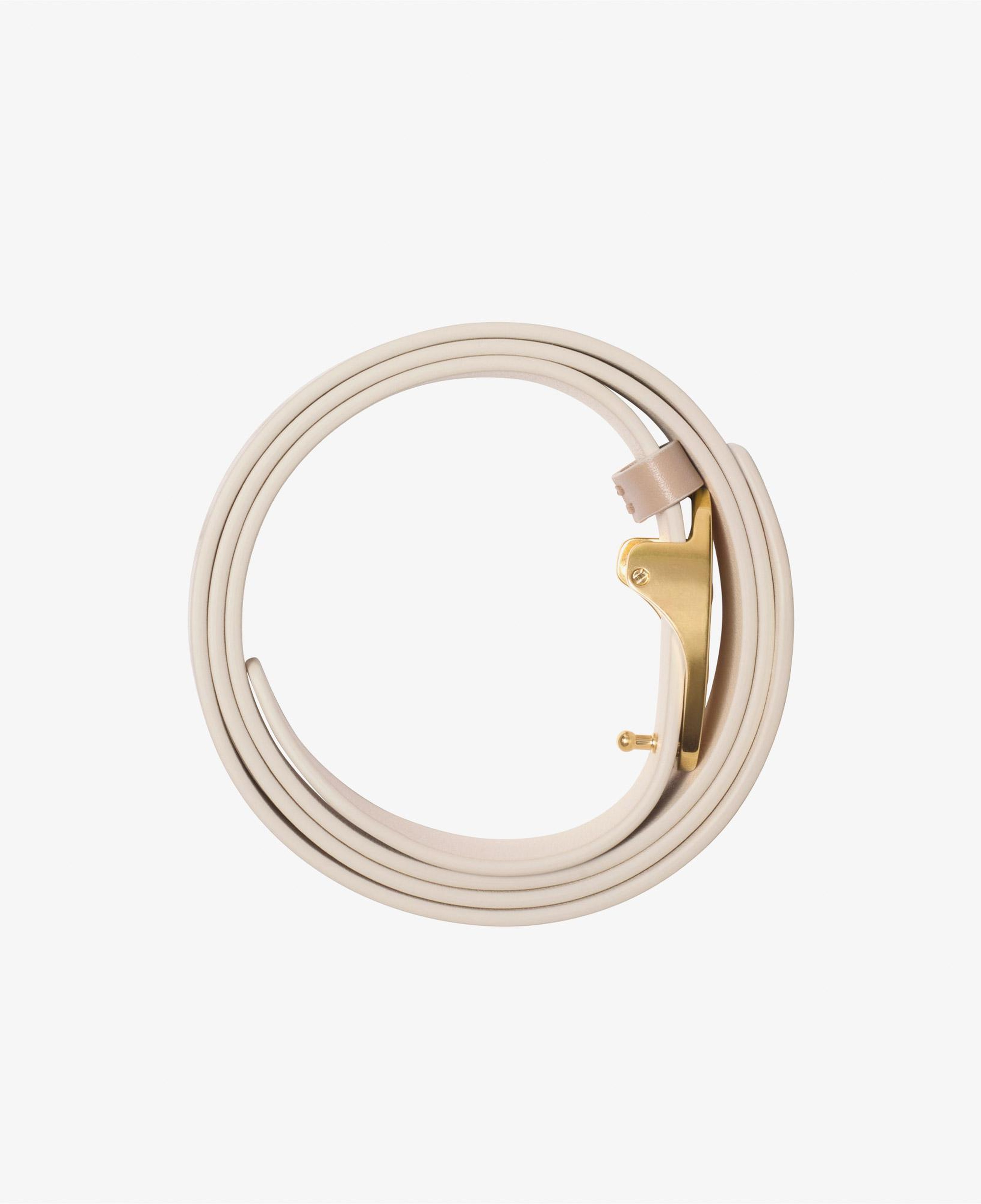 Burberry Knight Stamp Kadın Krem Kemer